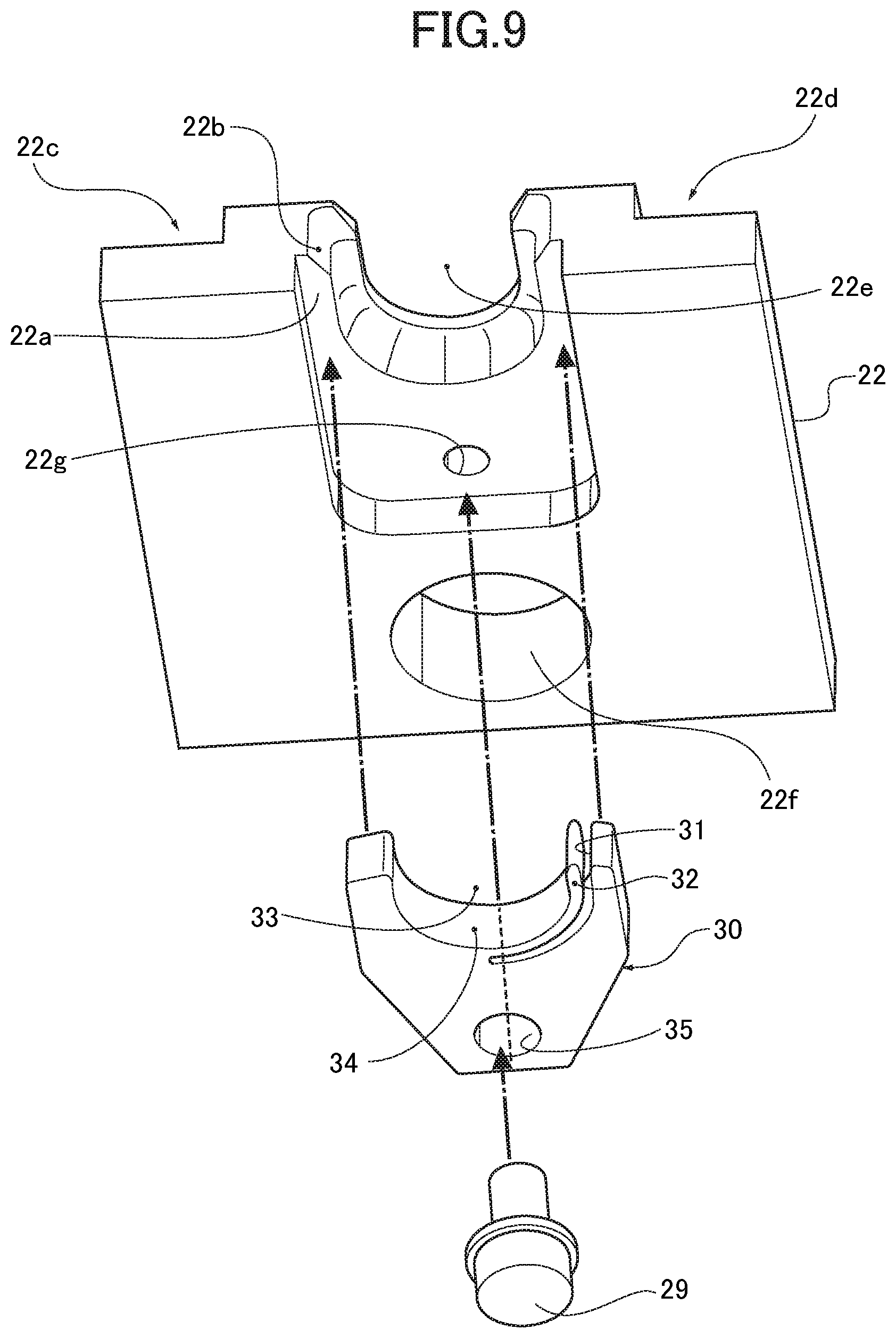 Patent US12311460 Figure 9 – Replacing and holding device for electrode tip
