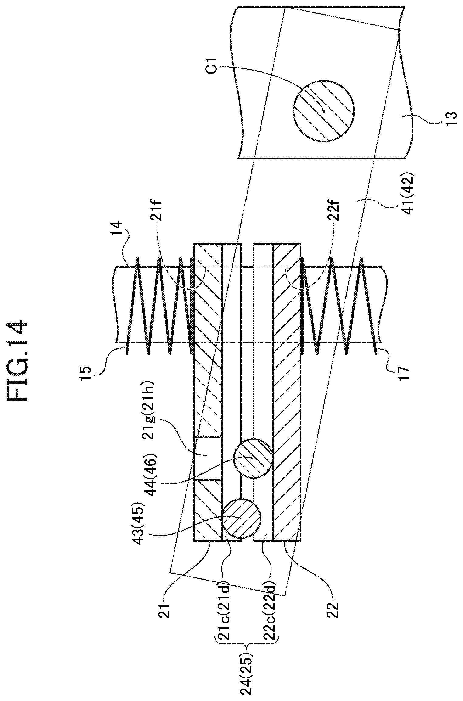 Patent US12311460 Figure 14 – Replacing and holding device for electrode tip