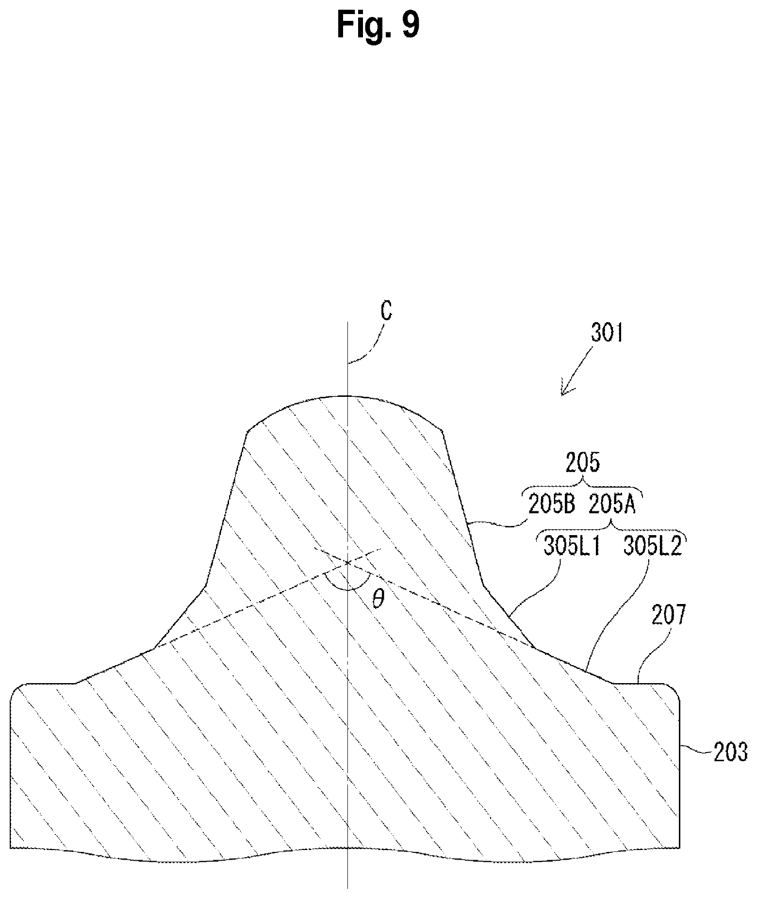 Patent US12311461 Figure 9 – Friction stir welding tool and friction stir welding method