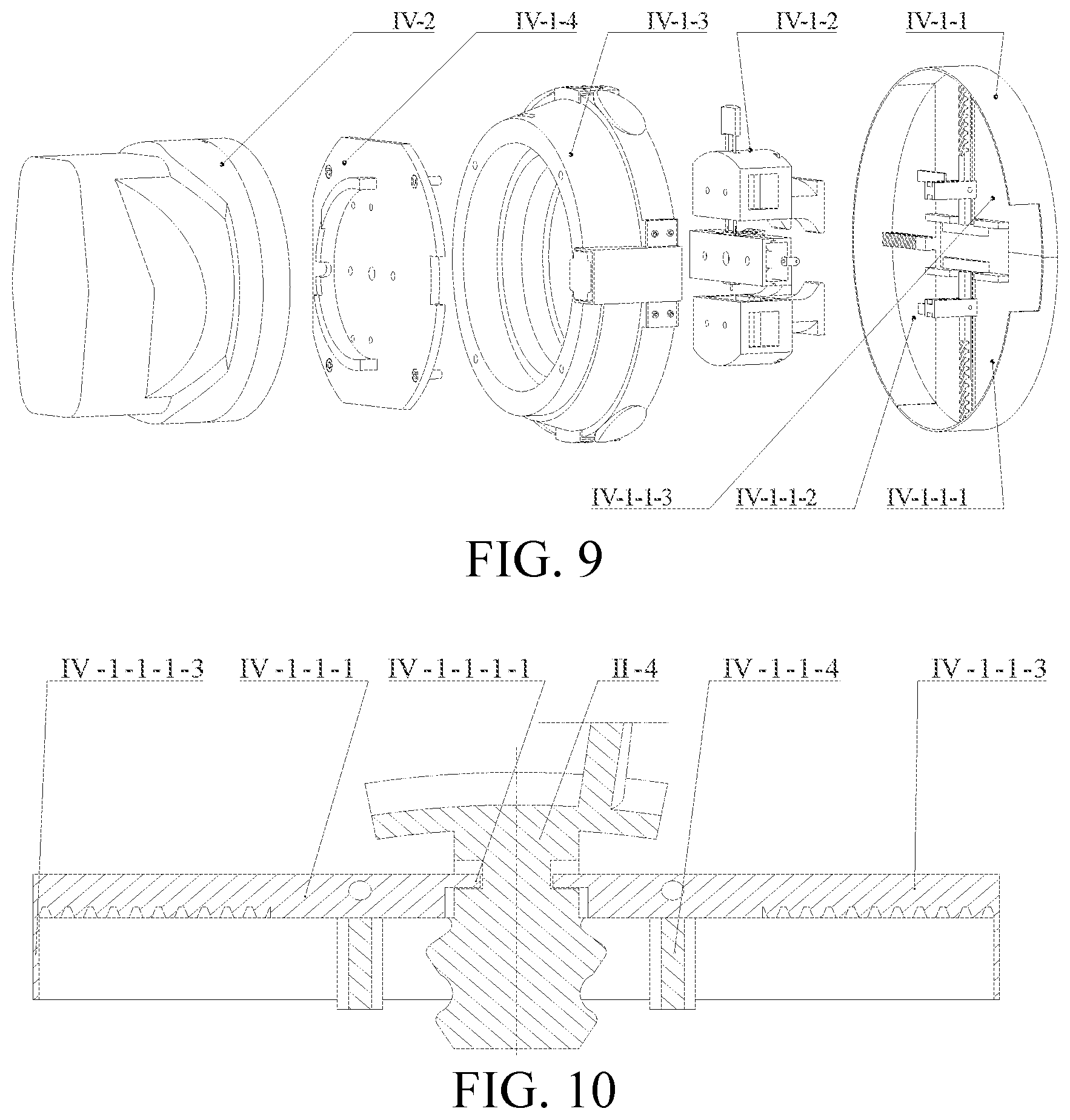 Patent US12311468 Figure 7 – Automated LSP process equipment system for aero-engine blade
