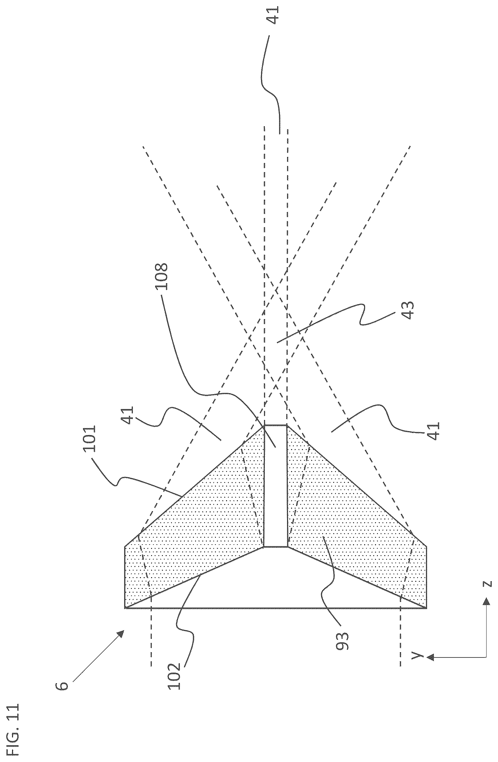 Patent US12311469 Figure 11 – Methods and devices for introducing separation lines into transparent brittle fracturing materials