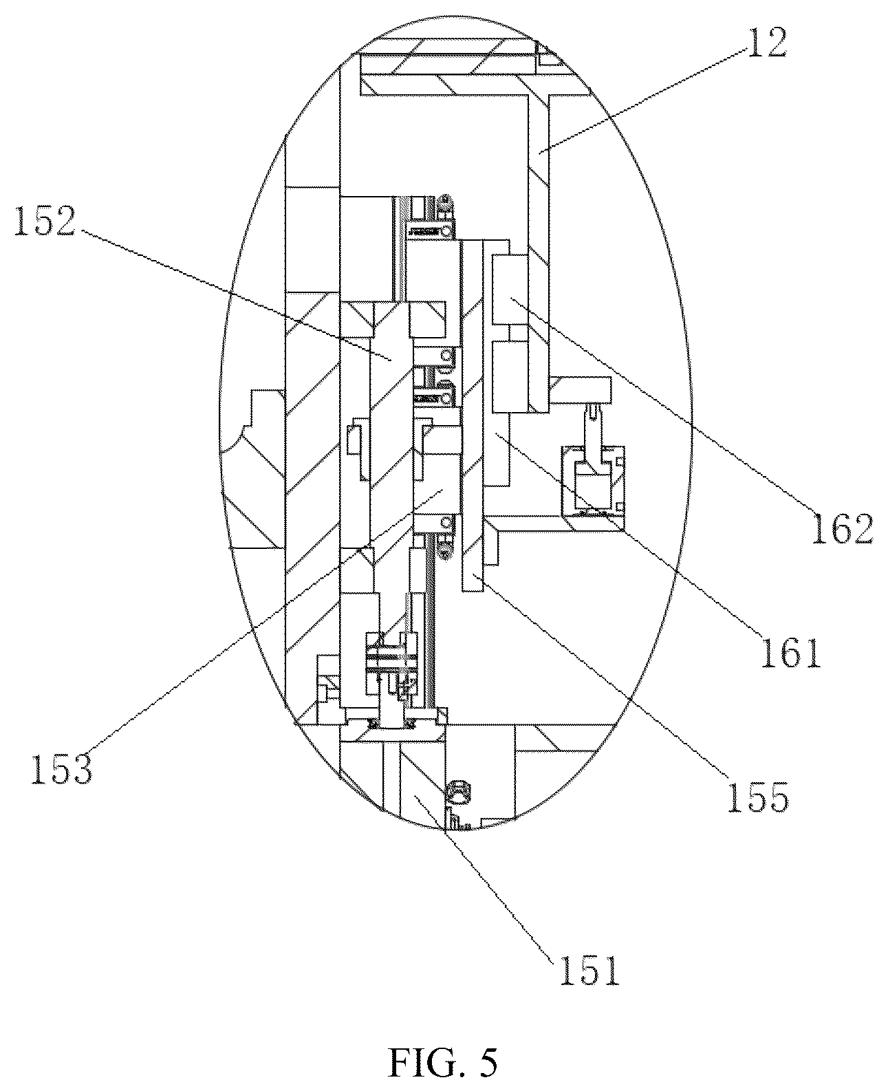 Patent US12311476 Figure 5 – Welding device and battery welding device