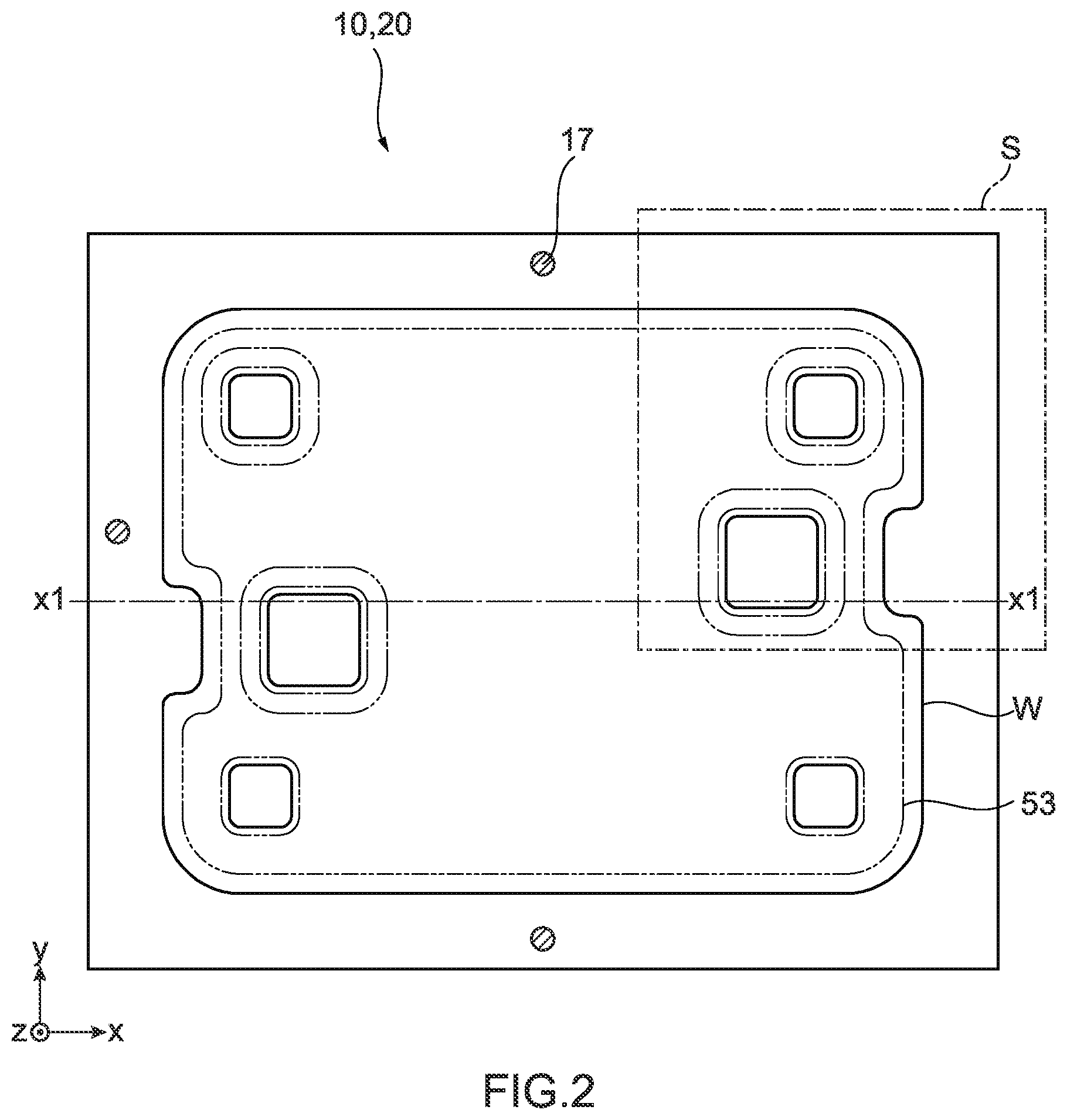 Patent US12311477 Figure 2 – Welding jig device and method for producing part