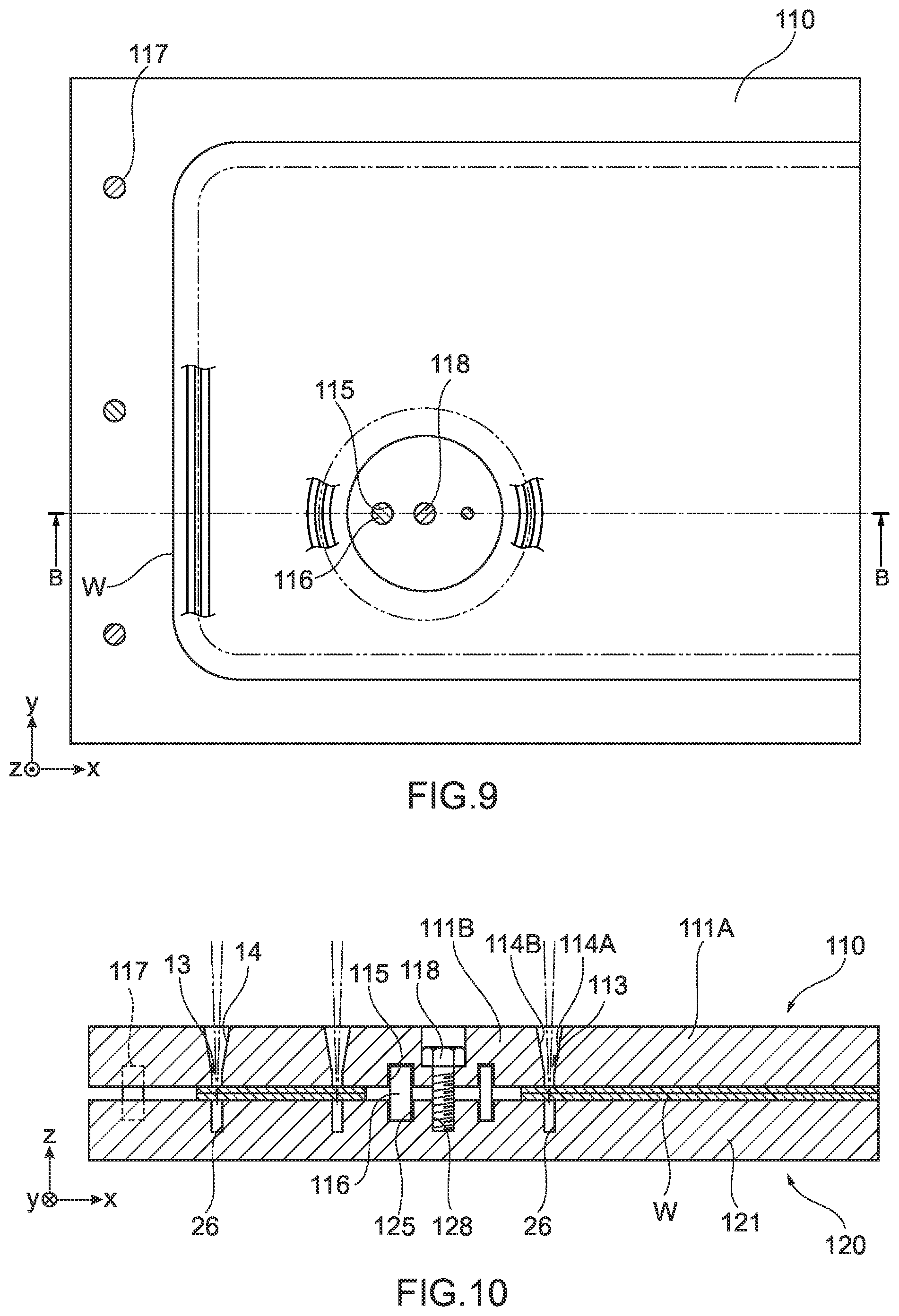 Patent US12311477 Figure 8 – Welding jig device and method for producing part