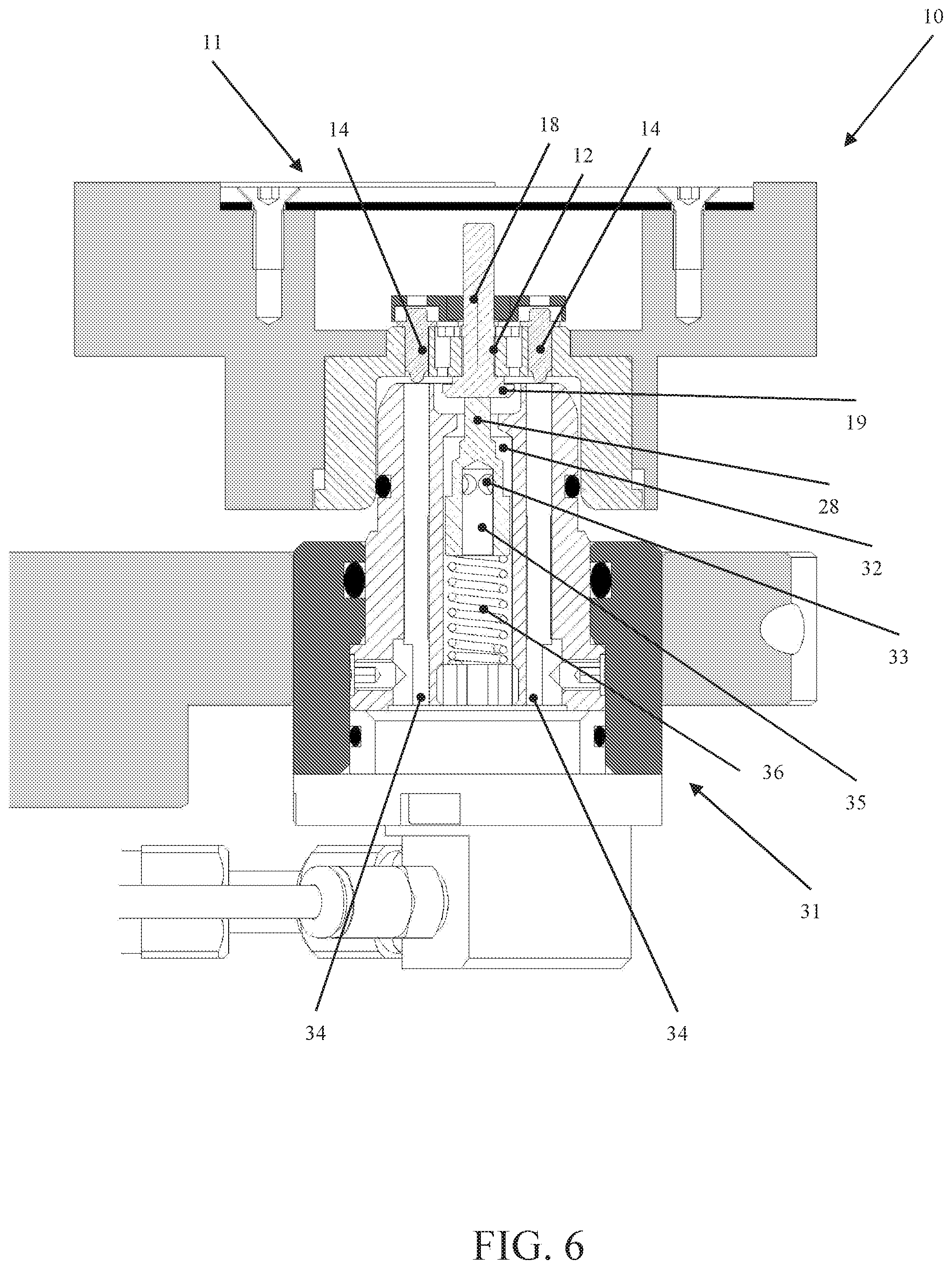 Patent US12311488 Figure 6 – Device for the automatic connection of a high speed spindle to a numerically controlled machine