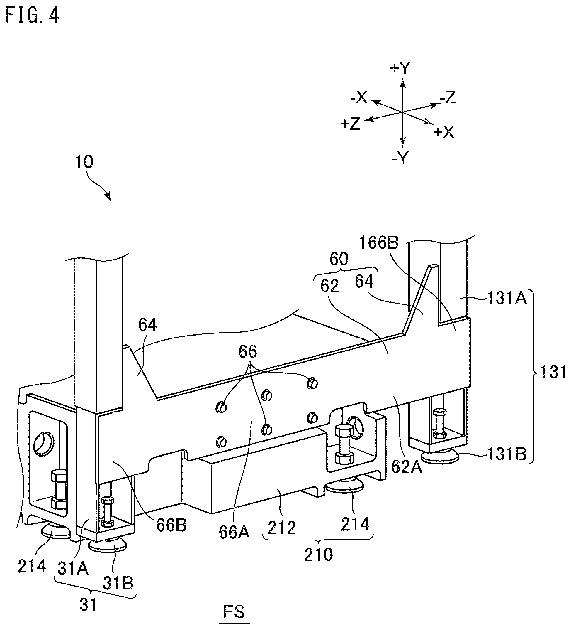 Patent US12311490 Figure 4 – Machine tool system