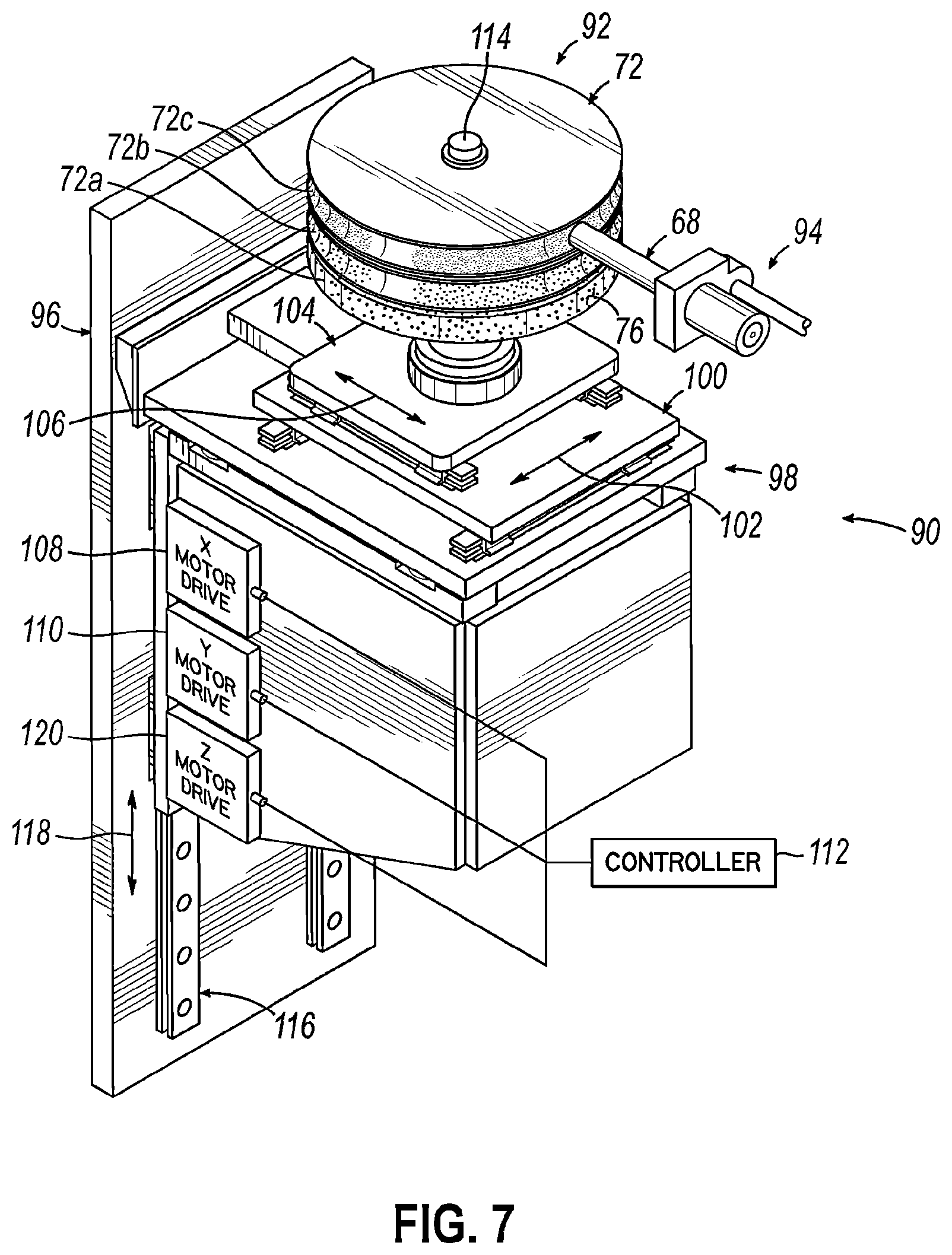 Patent US12311492 Figure 4 – Method and apparatus for forming a convex end face in a ferrule