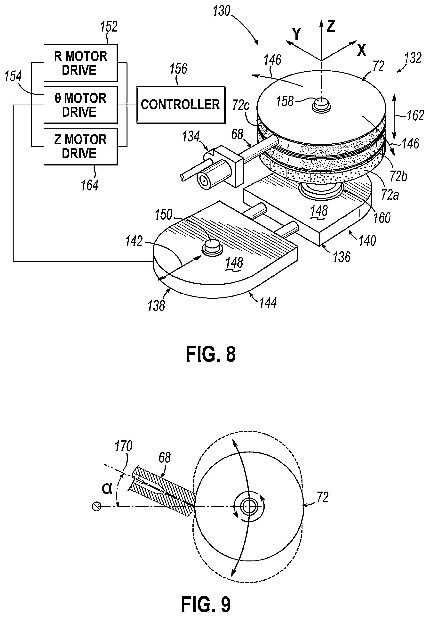 Patent US12311492 Figure 5 – Method and apparatus for forming a convex end face in a ferrule