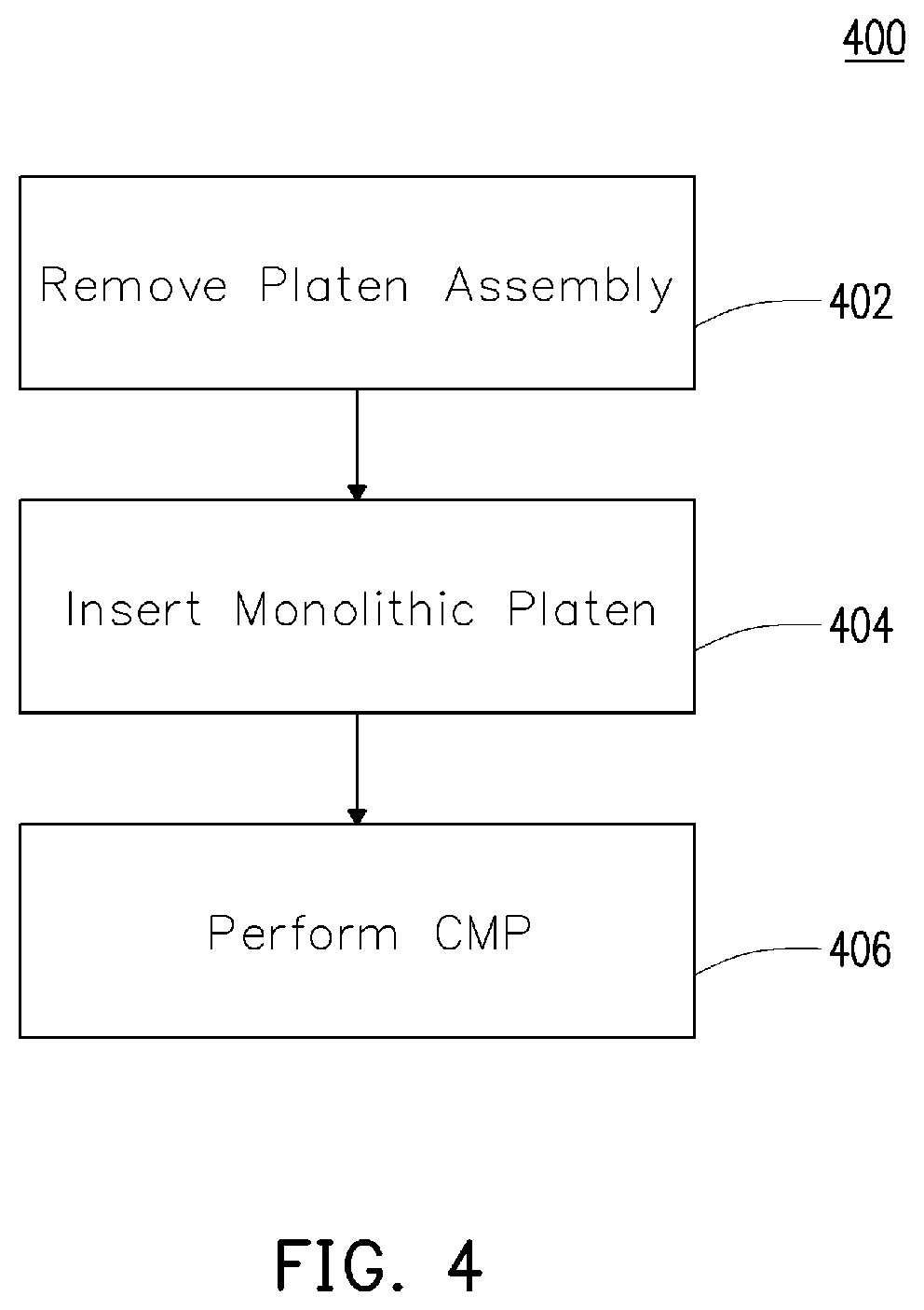 Patent US12311498 Figure 6 – Monolithic platen