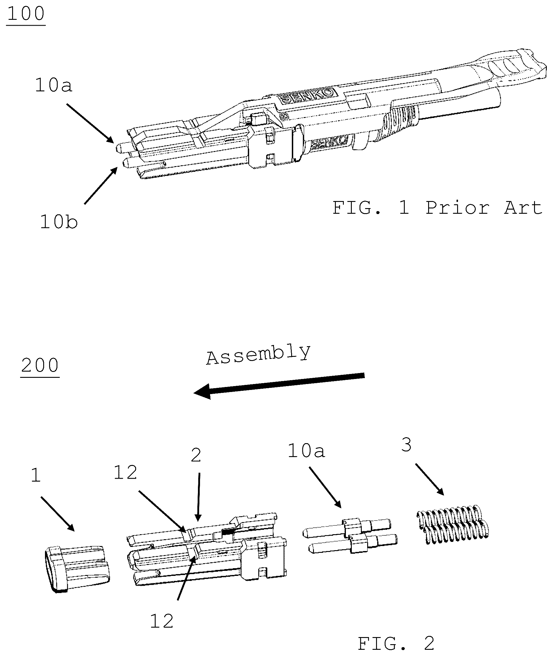 Patent US12311499 Figure 1 – Fixture and method for polishing fiber optic connector