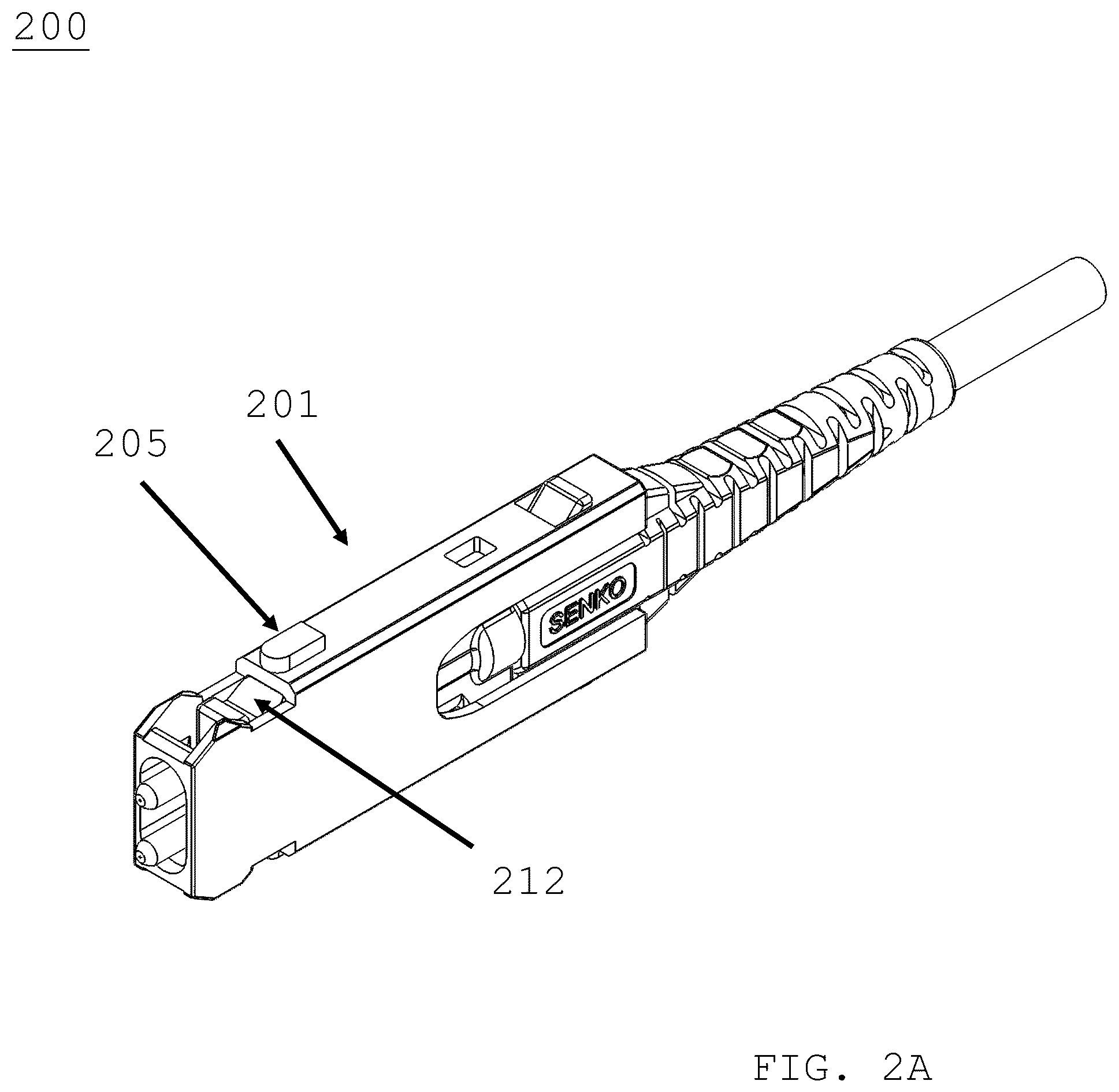 Patent US12311499 Figure 2 – Fixture and method for polishing fiber optic connector