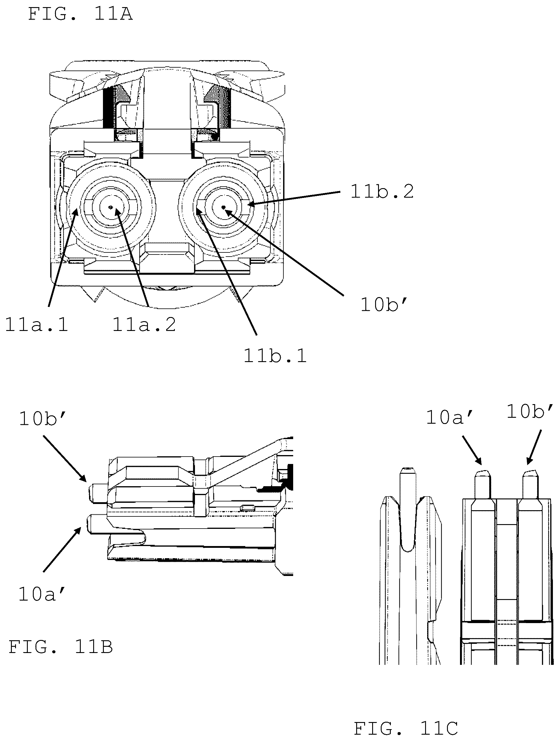 Patent US12311499 Figure 11 – Fixture and method for polishing fiber optic connector