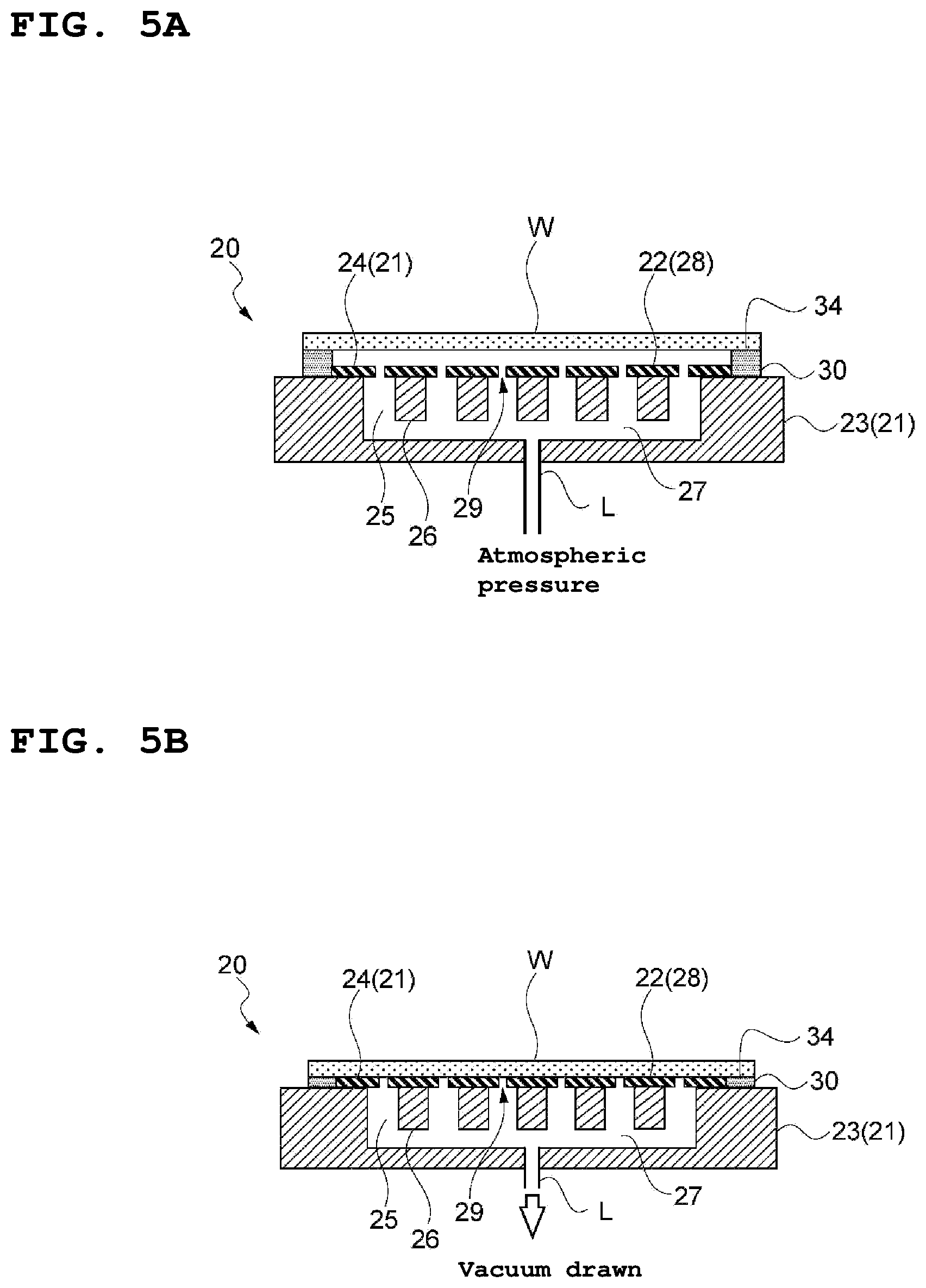 Patent US12311504 Figure 4 – Holding mechanism and exposure apparatus