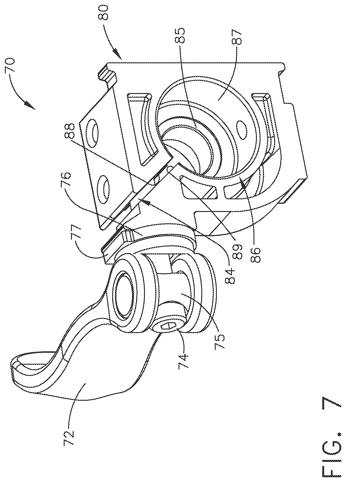 Patent US12311510 Figure 7 – Autofeed screwdriver attachment with clamp-on connector