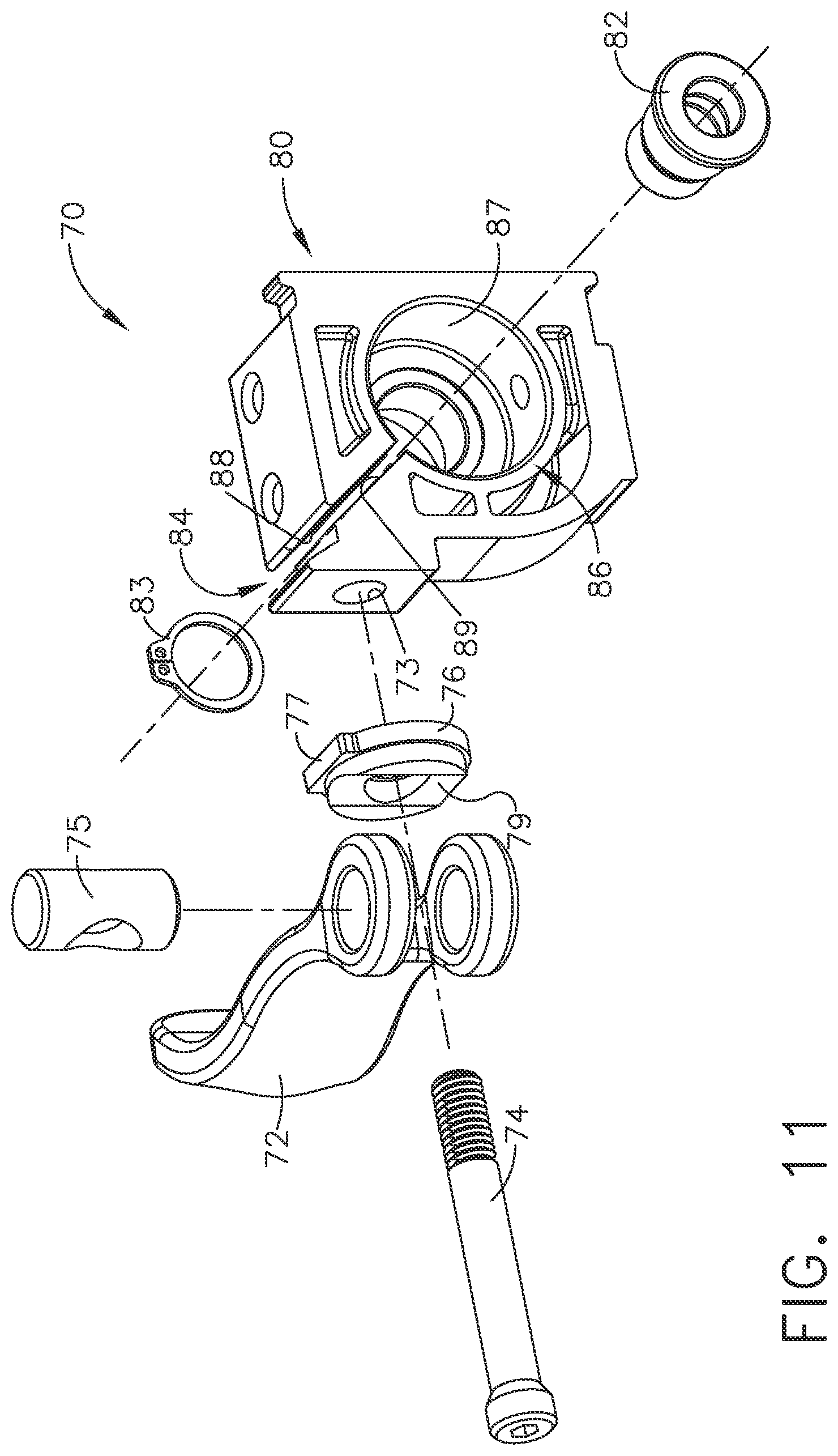 Patent US12311510 Figure 10 – Autofeed screwdriver attachment with clamp-on connector