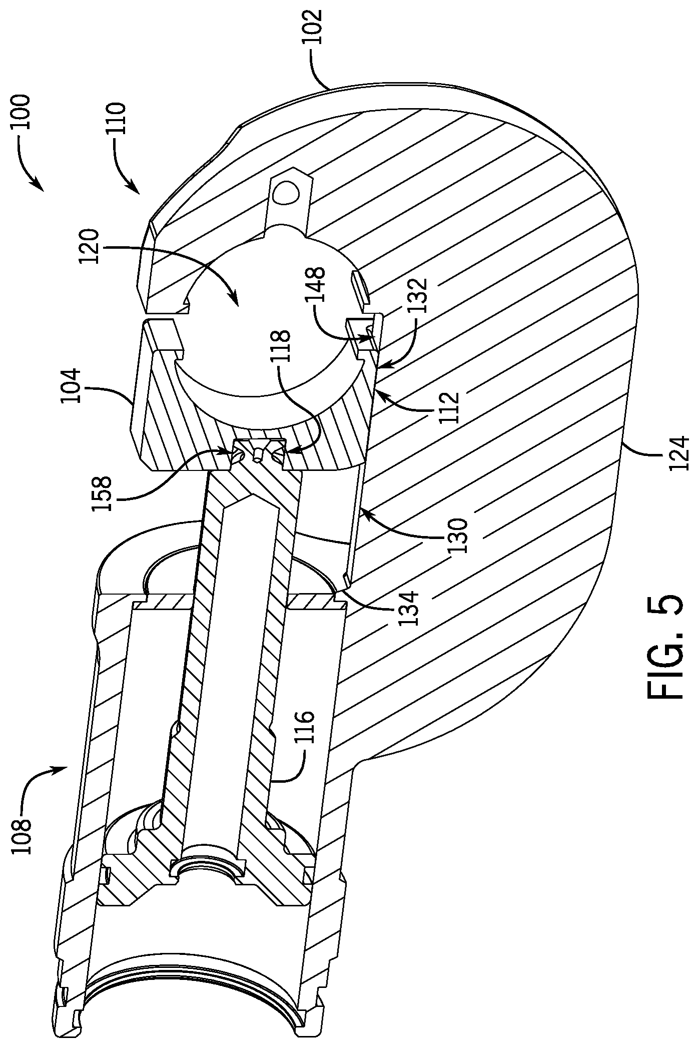 Patent US12311513 Figure 4 – Ram guide for a crimper