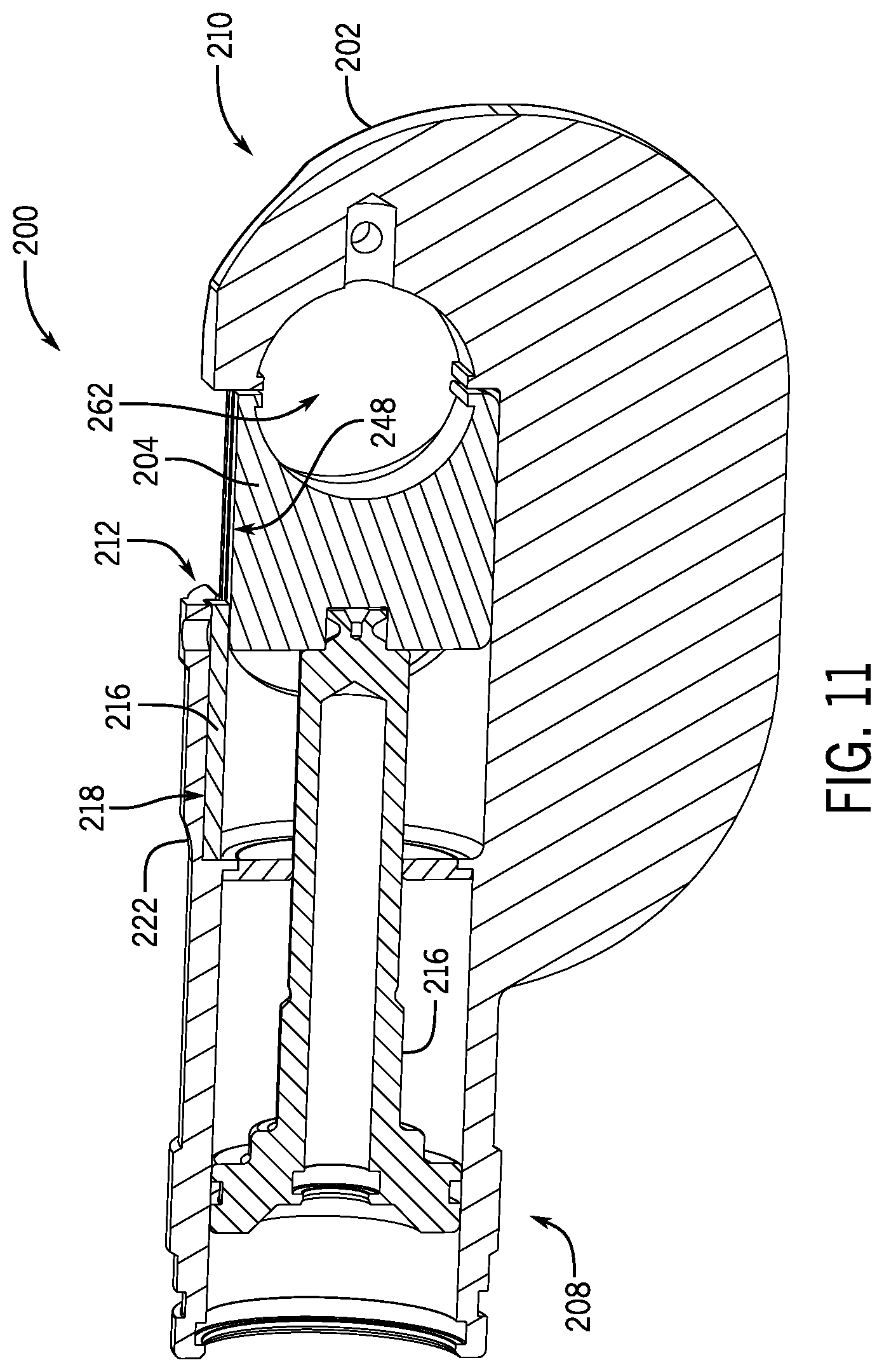 Patent US12311513 Figure 9 – Ram guide for a crimper