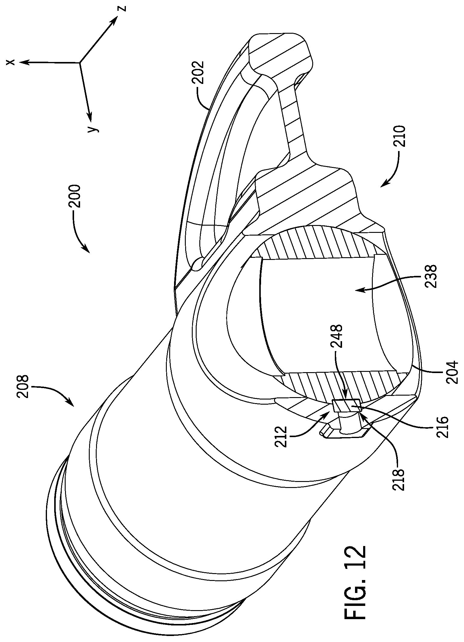 Patent US12311513 Figure 10 – Ram guide for a crimper