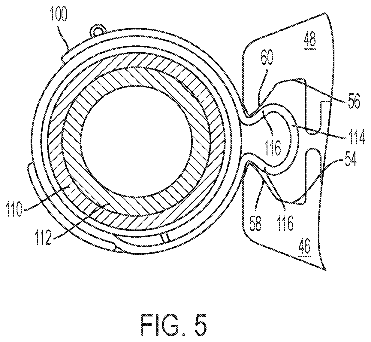 Patent US12311515 Figure 5 – Cutting tool for band clamp