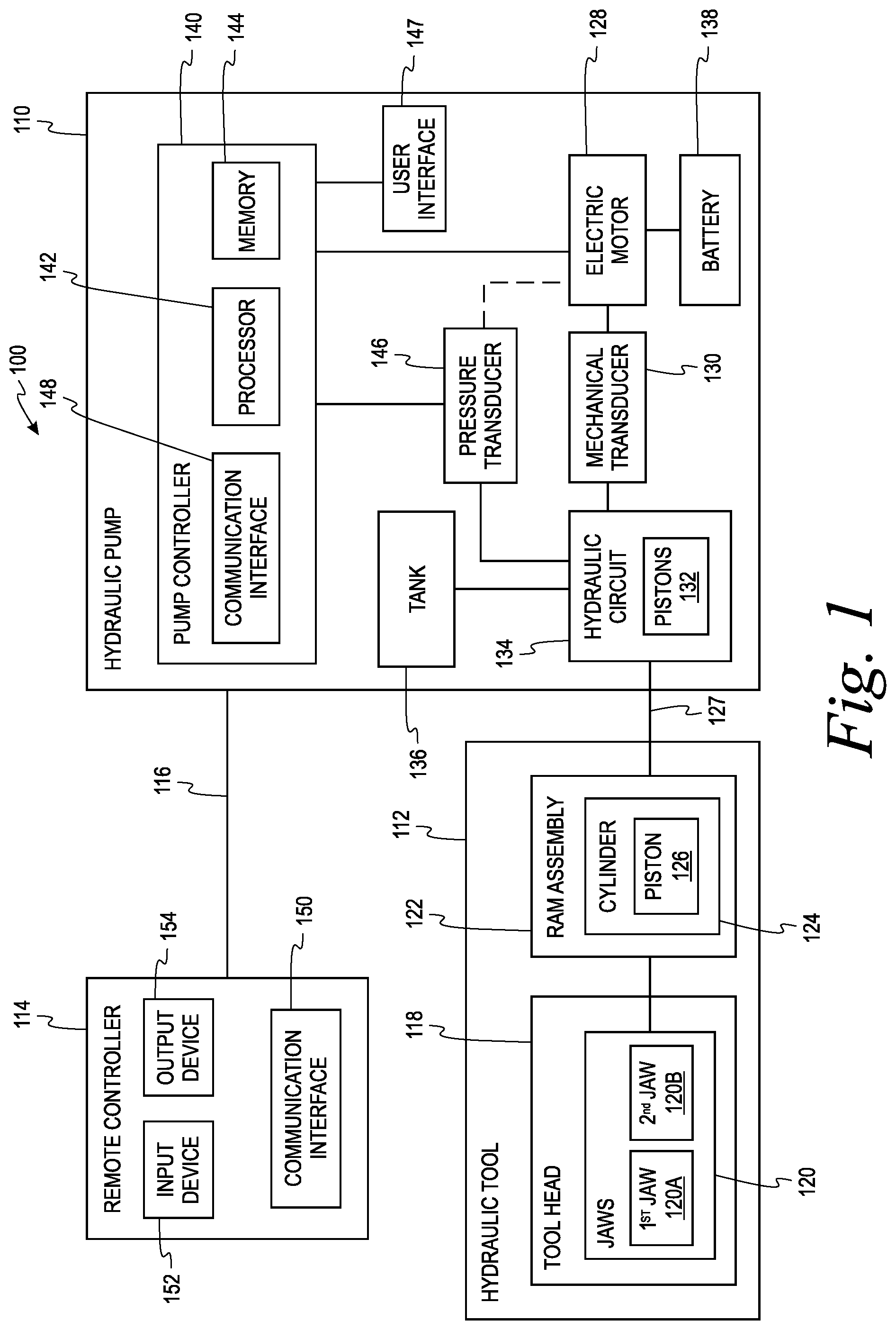 Patent US12311519 Figure 1 – Hydraulic pump