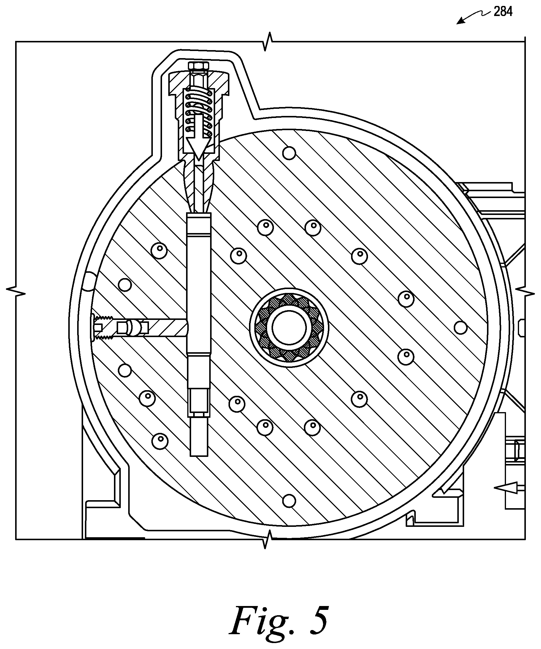 Patent US12311519 Figure 5 – Hydraulic pump