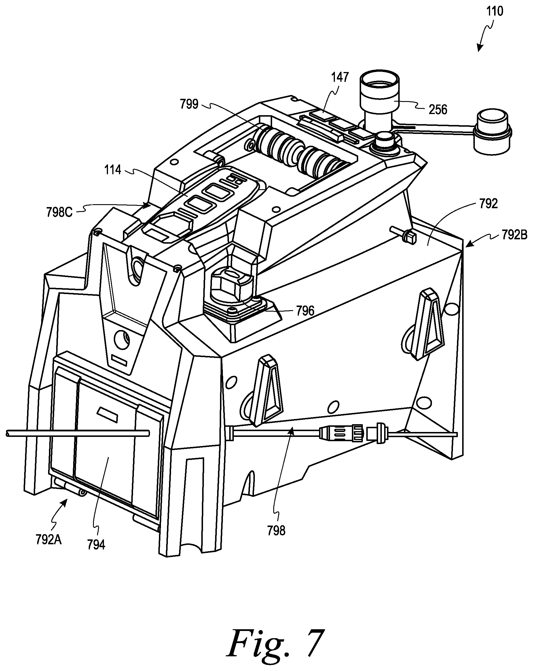 Patent US12311519 Figure 7 – Hydraulic pump