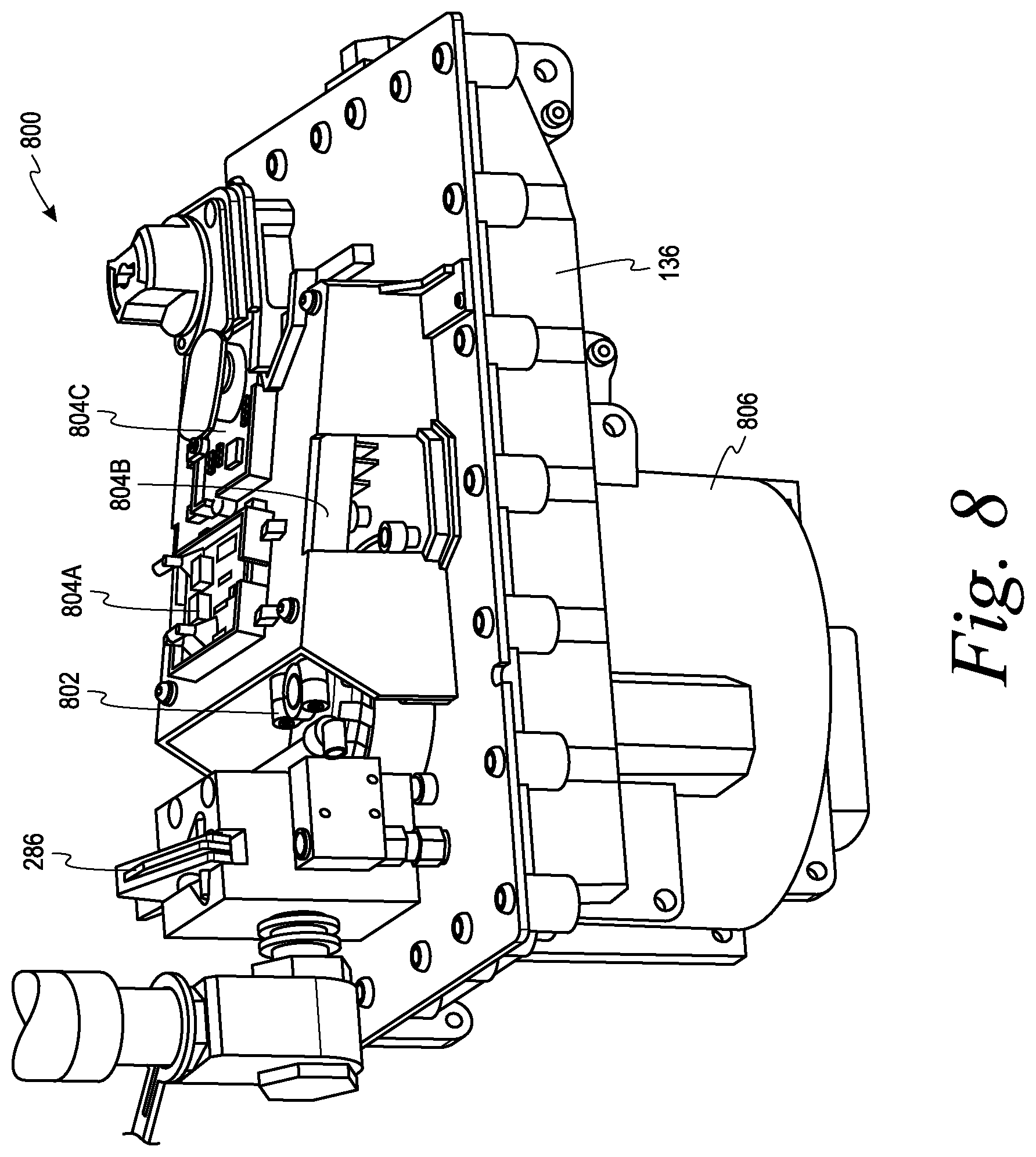 Patent US12311519 Figure 8 – Hydraulic pump