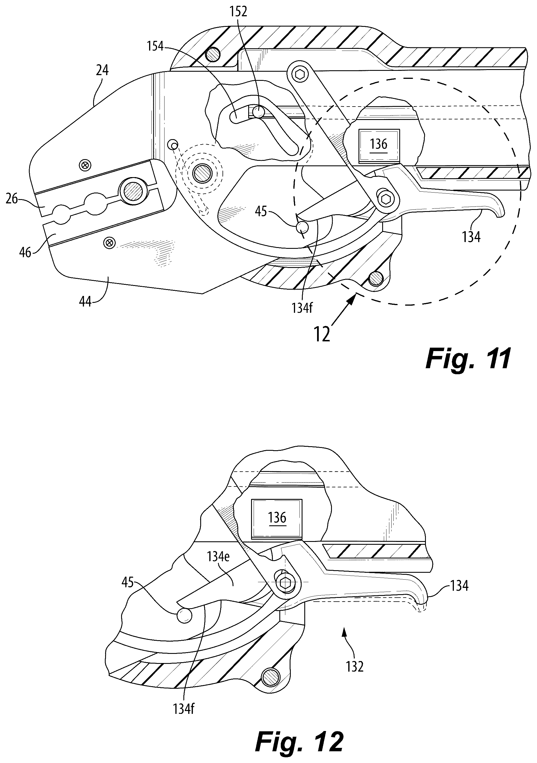 Patent US12311521 Figure 8 – Tool with multi-stage trigger