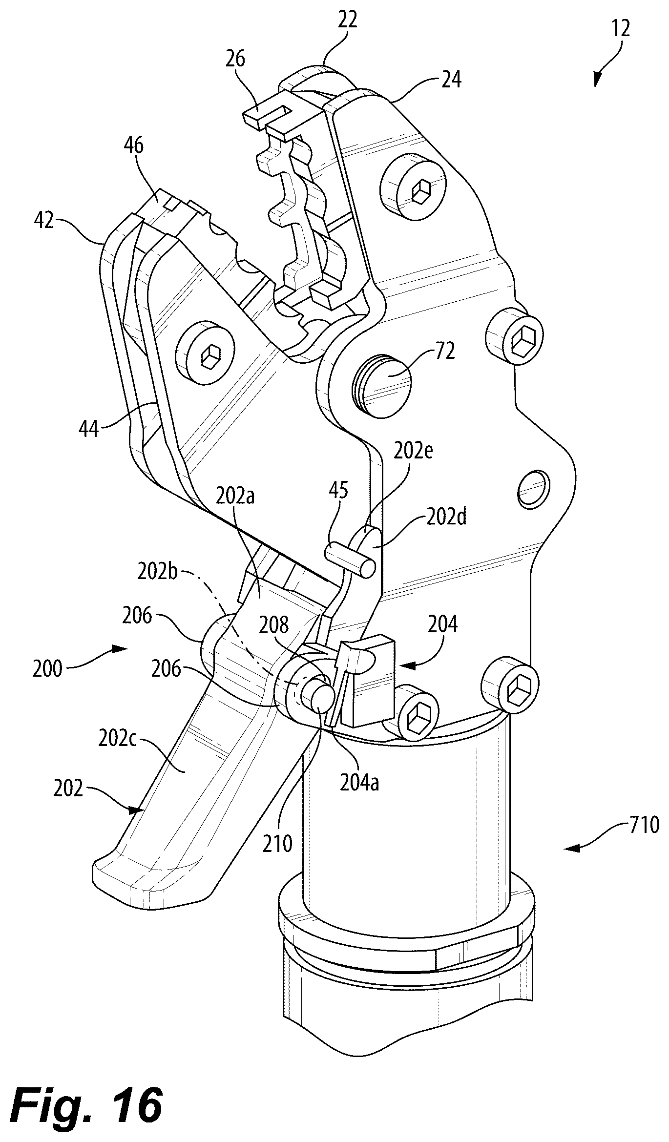 Patent US12311521 Figure 11 – Tool with multi-stage trigger