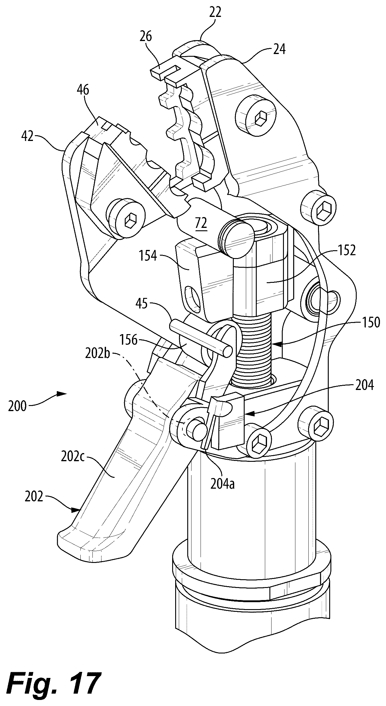 Patent US12311521 Figure 12 – Tool with multi-stage trigger