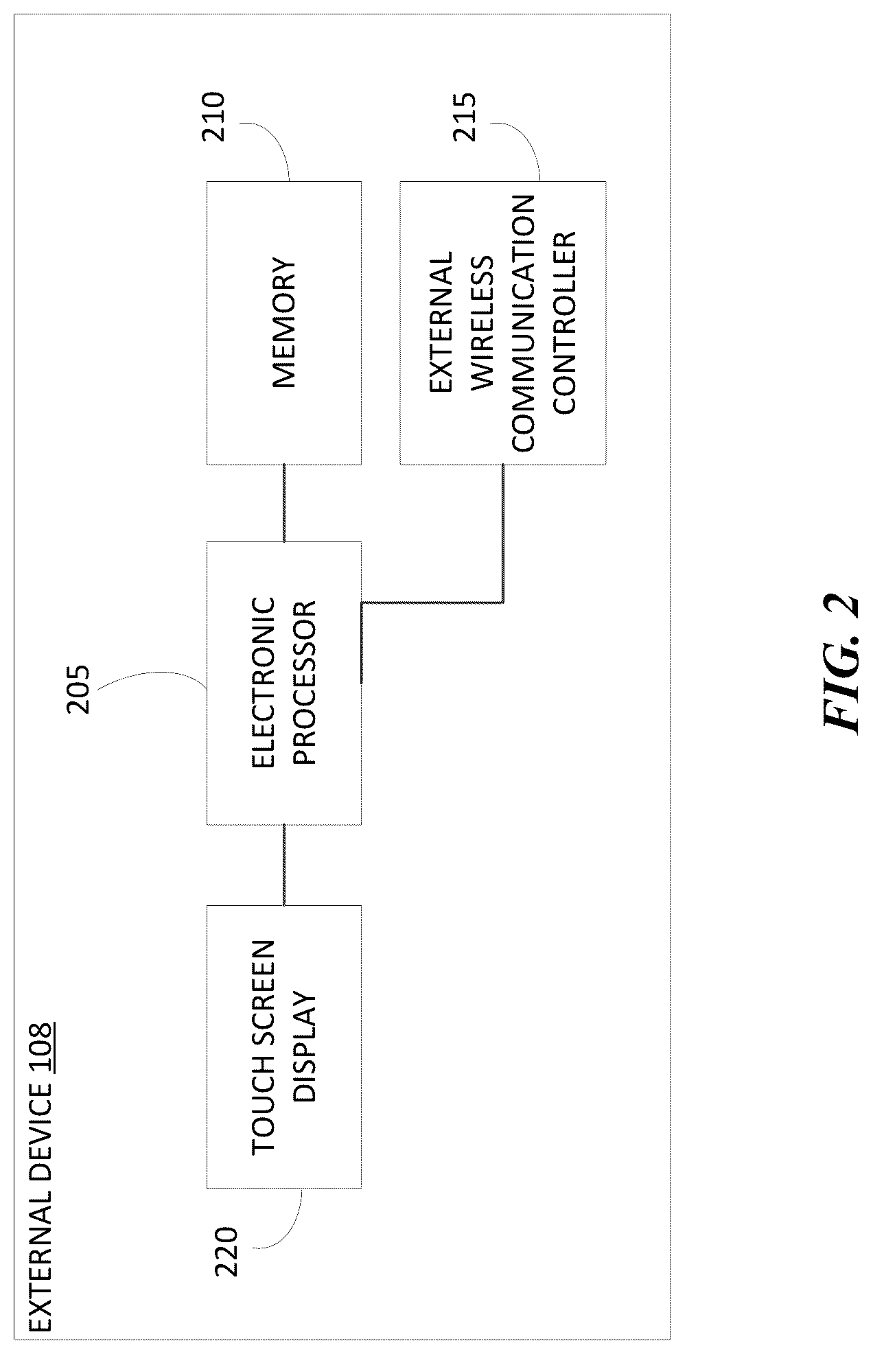 Patent US12311522 Figure 2 – Power tool with combined chip for wireless communications and power tool control