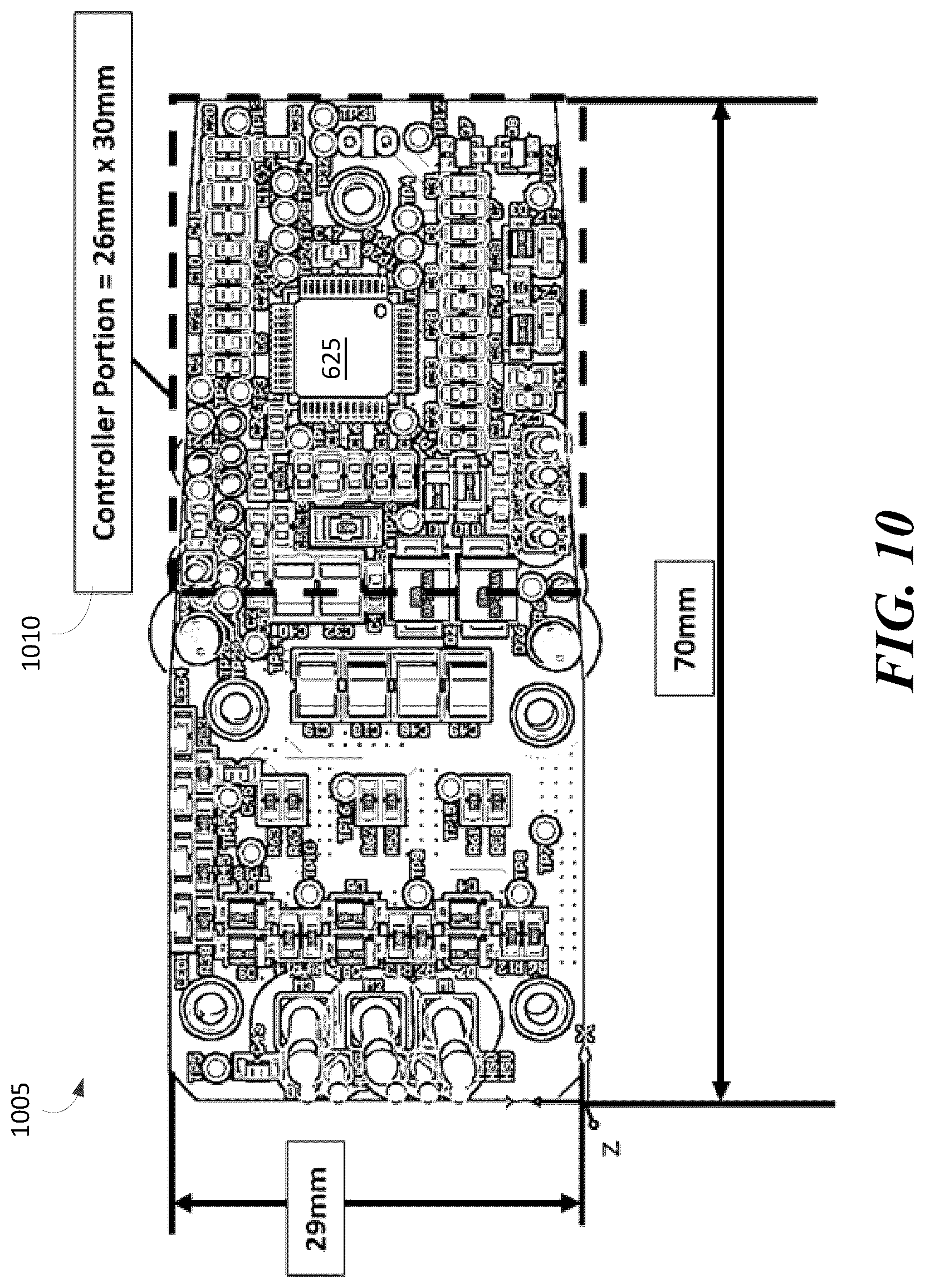Patent US12311522 Figure 9 – Power tool with combined chip for wireless communications and power tool control