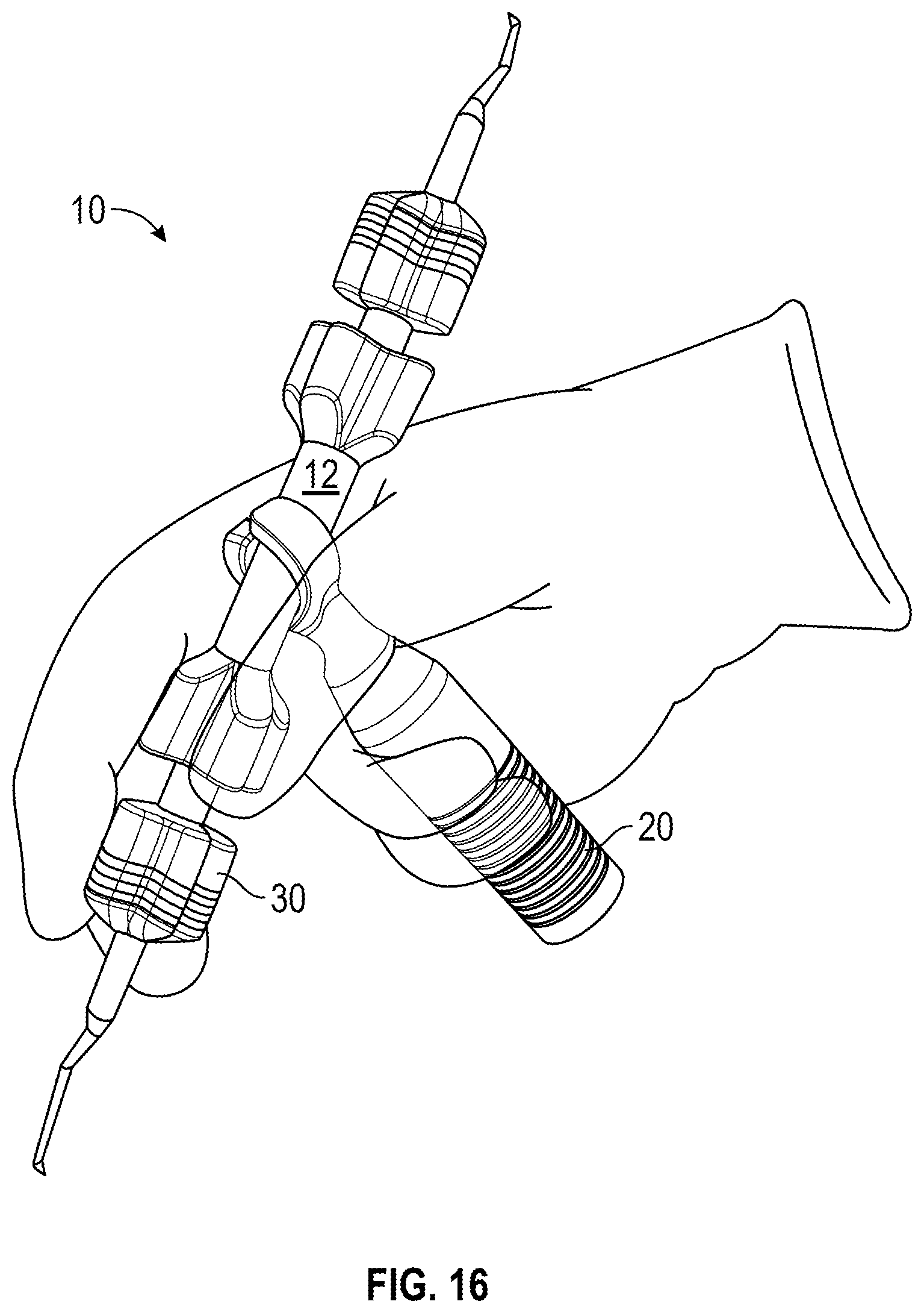 Patent US12311523 Figure 11 – Ergonomic instrument handling system