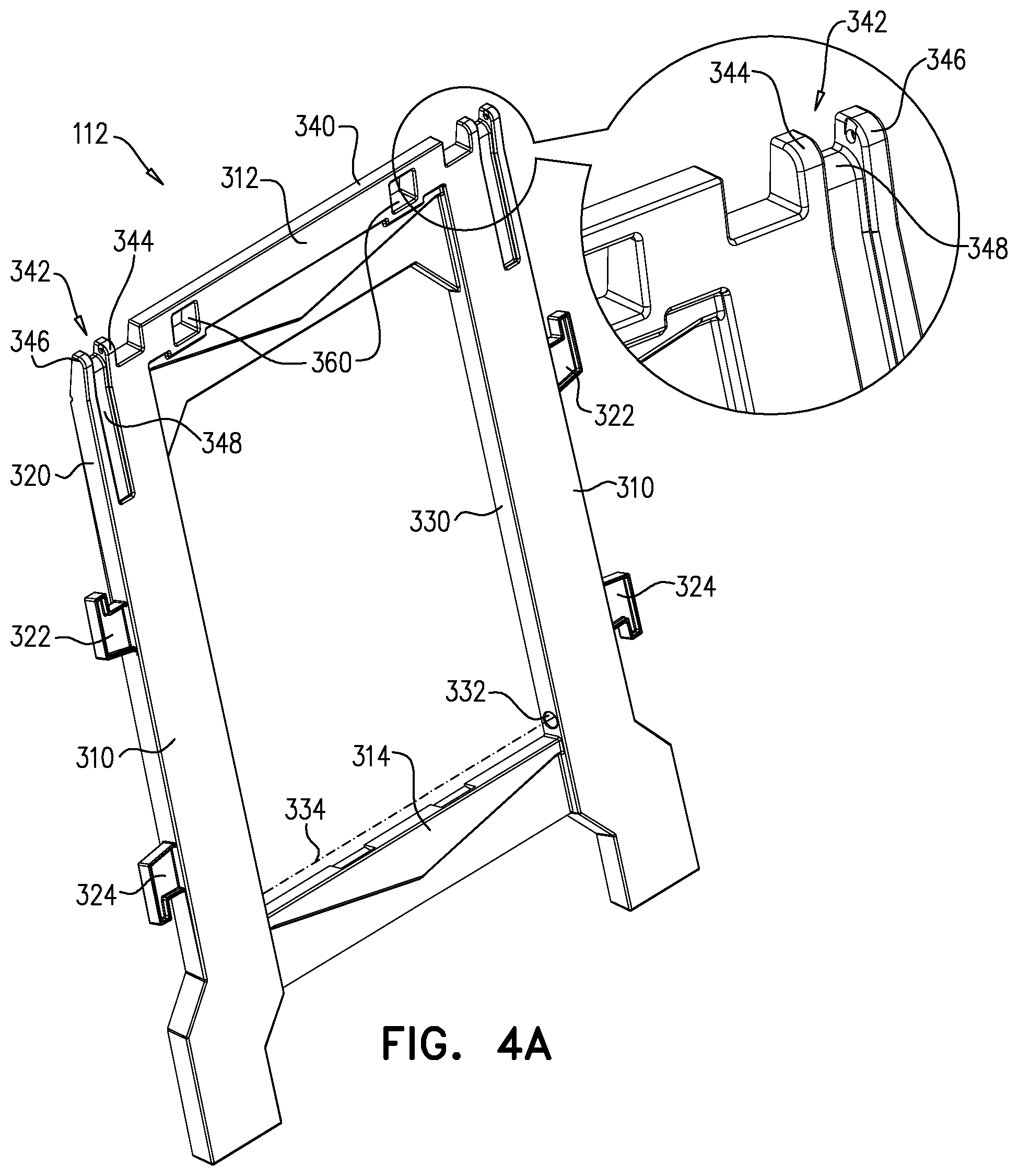 Patent US12311524 Figure 9 – Convertible sawhorse and worktable