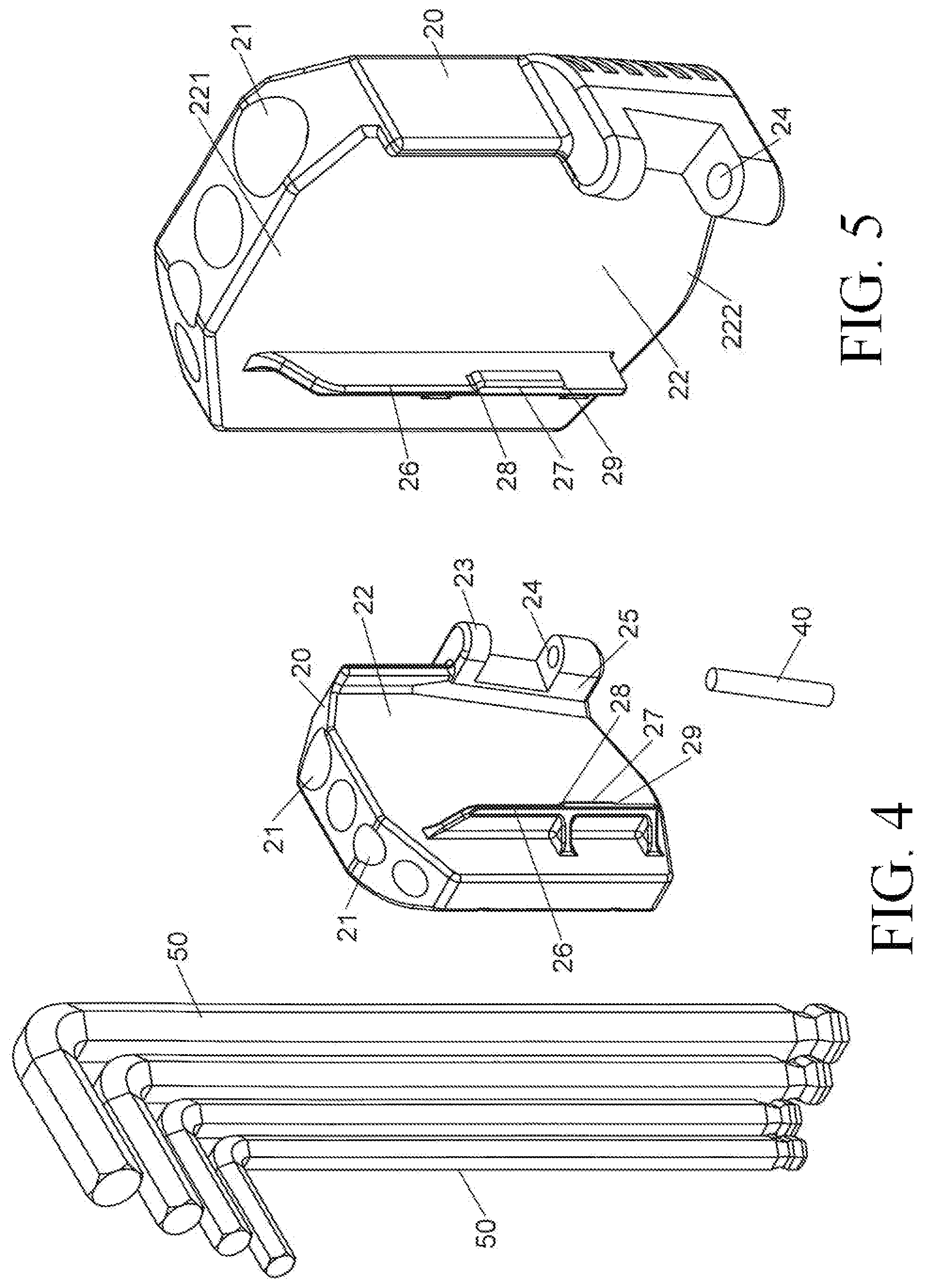 Patent US12311525 Figure 3 – Hand tool holder structure