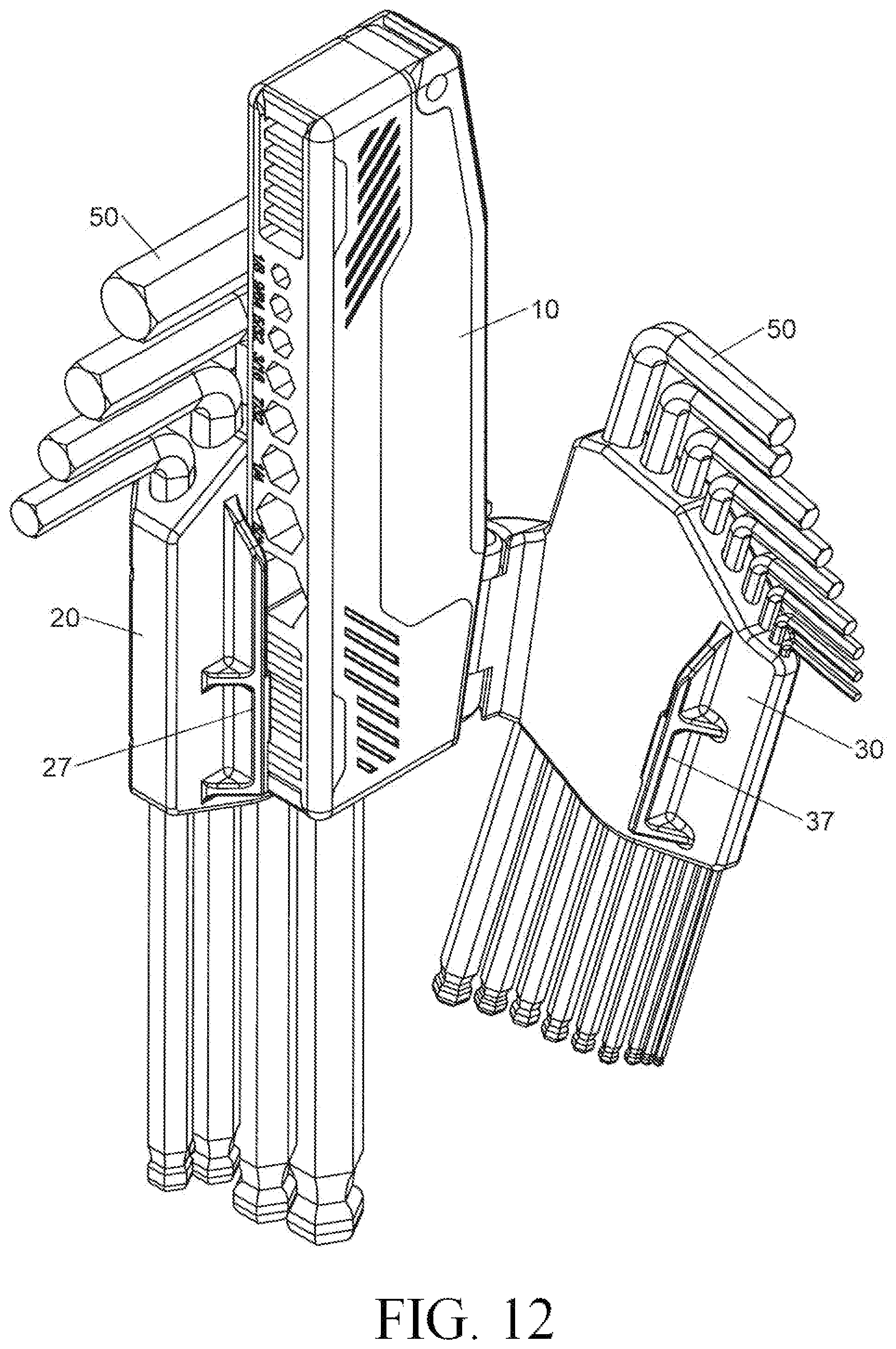Patent US12311525 Figure 8 – Hand tool holder structure