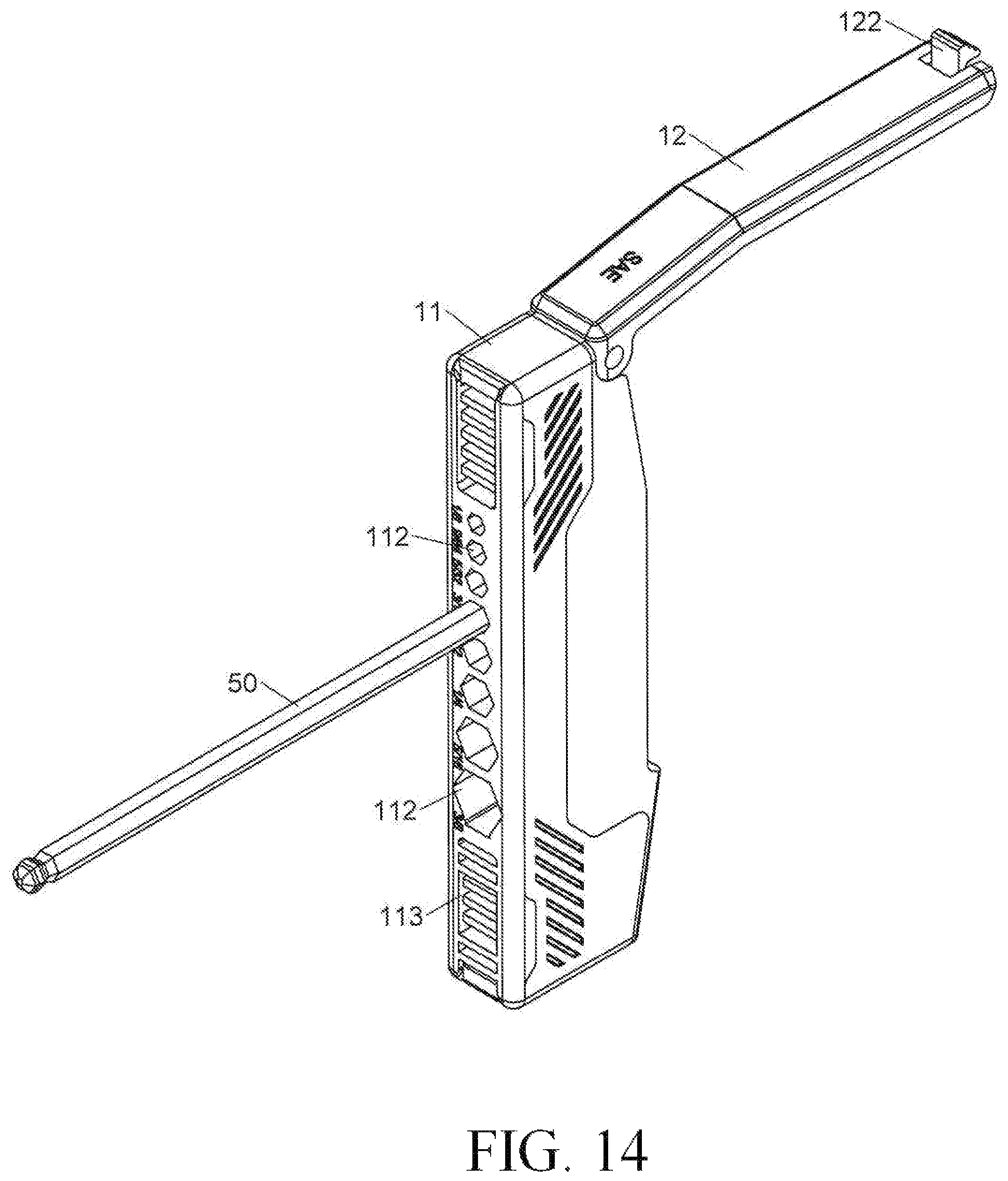 Patent US12311525 Figure 10 – Hand tool holder structure