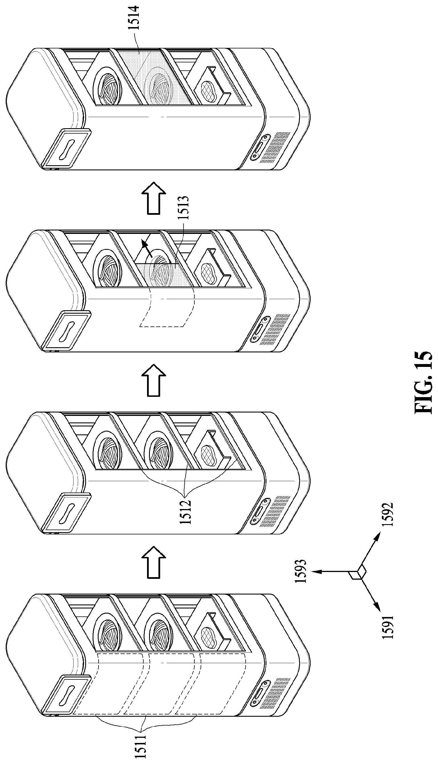 Patent US12311528 Figure 15 – Device and method of protecting item based on serving order