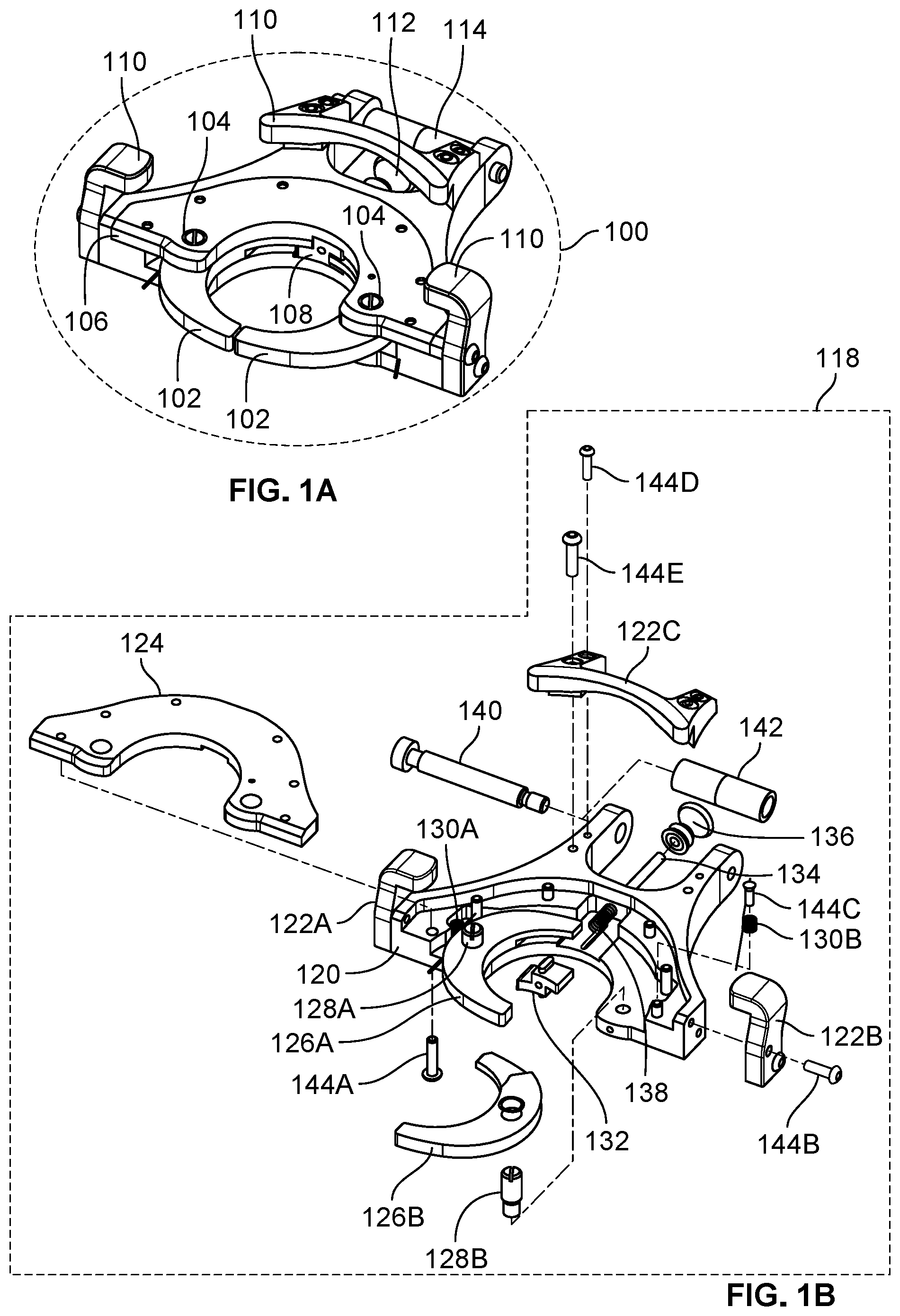 Patent US12311532 Figure 1 – Interlocking lifting tool
