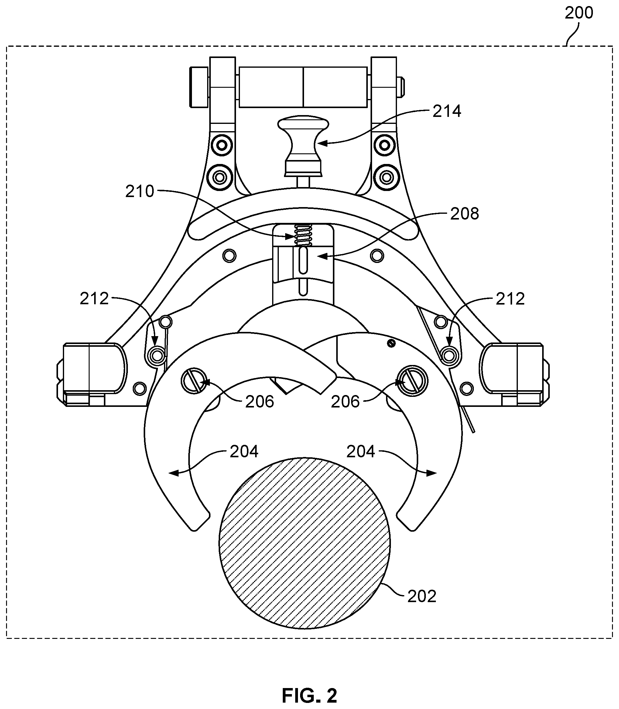 Patent US12311532 Figure 2 – Interlocking lifting tool