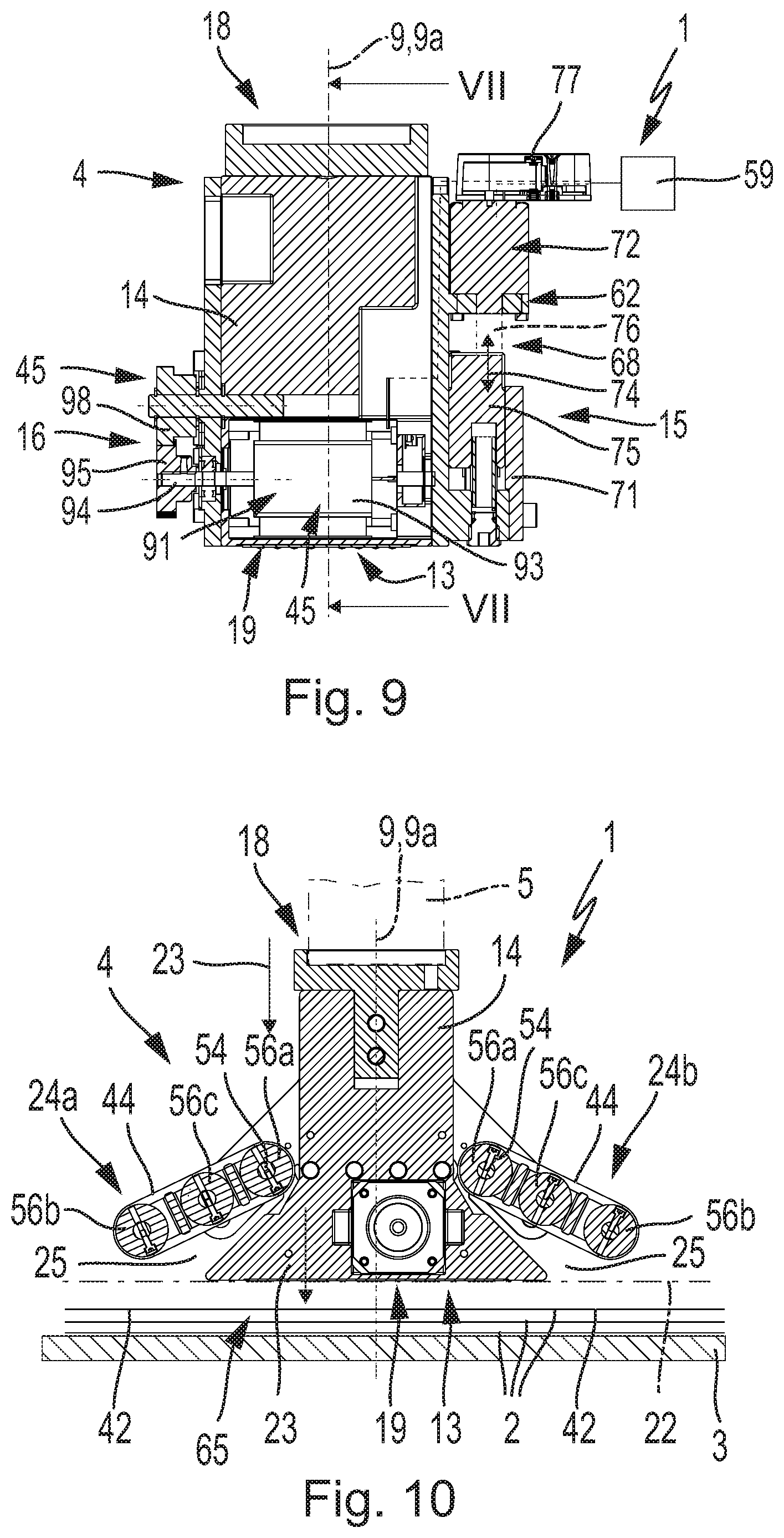 Patent US12311534 Figure 5 – Manipulating device and method for operation thereof