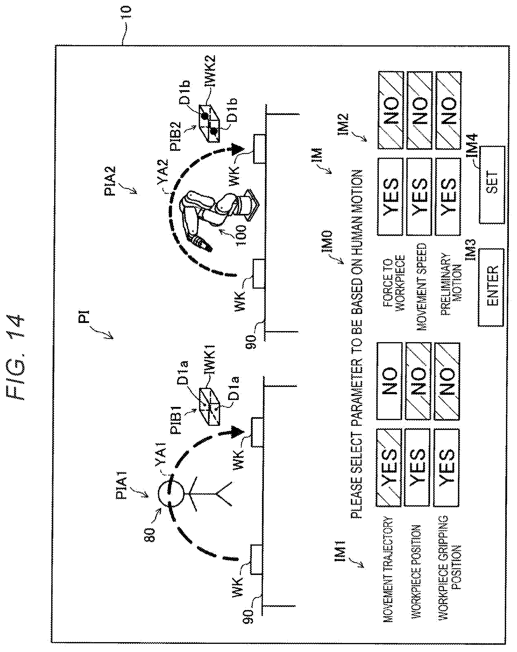Patent US12311541 Figure 14 – Generation method, computer program, and generation system