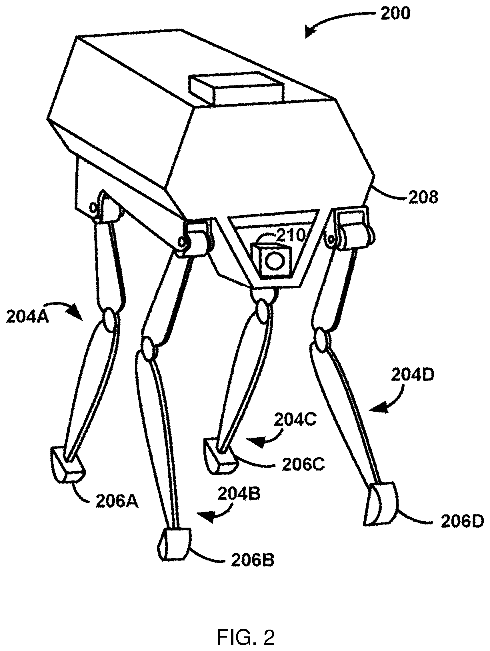Patent US12311543 Figure 2 – Systems and methods for controlling movements of robotic actuators