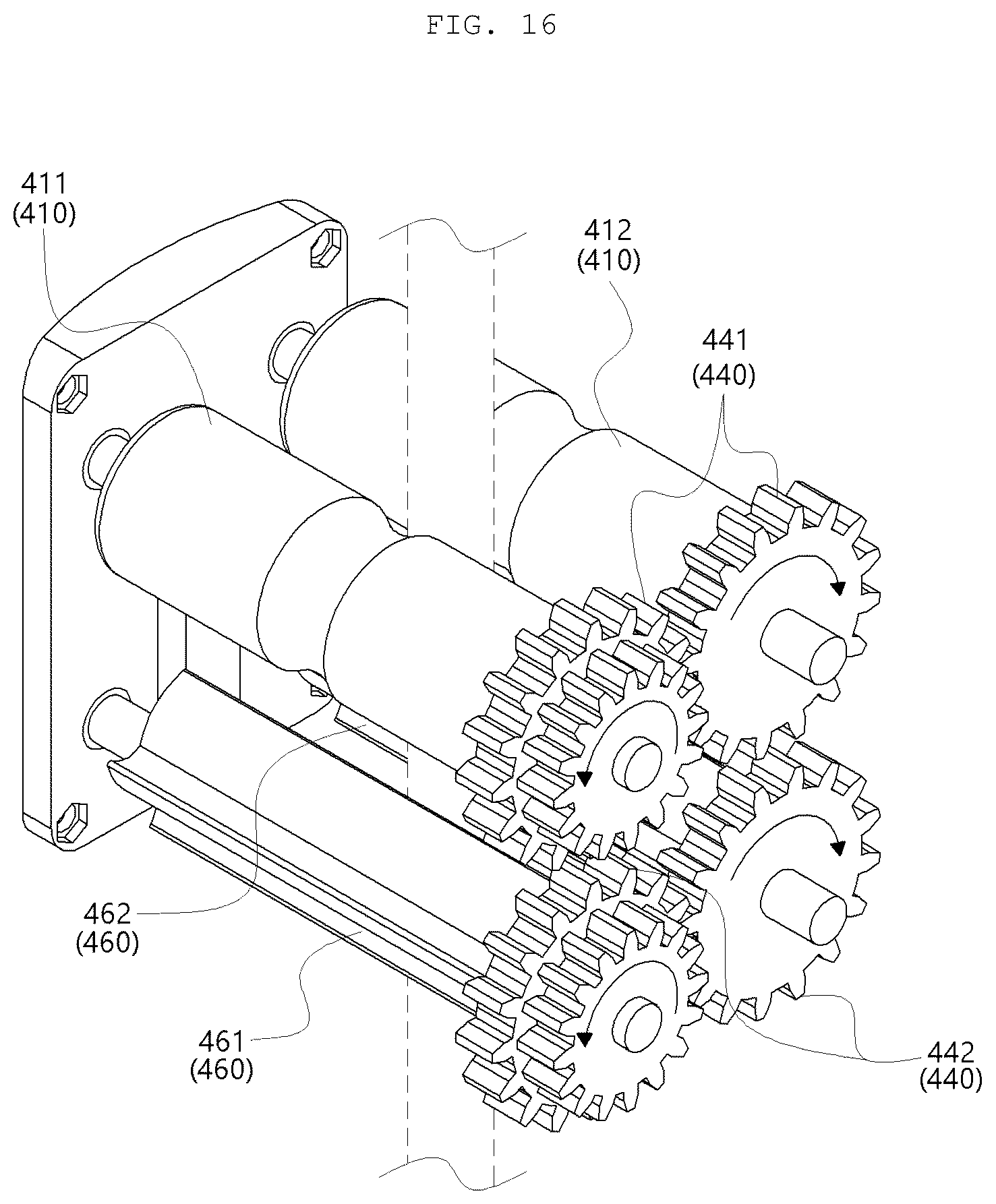 Patent US12311544 Figure 16 – Soft growing robot having folding type growing unit
