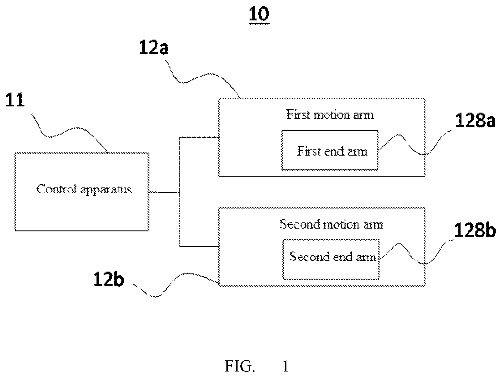 Patent US12311553 Figure 1 – Robot system and control method