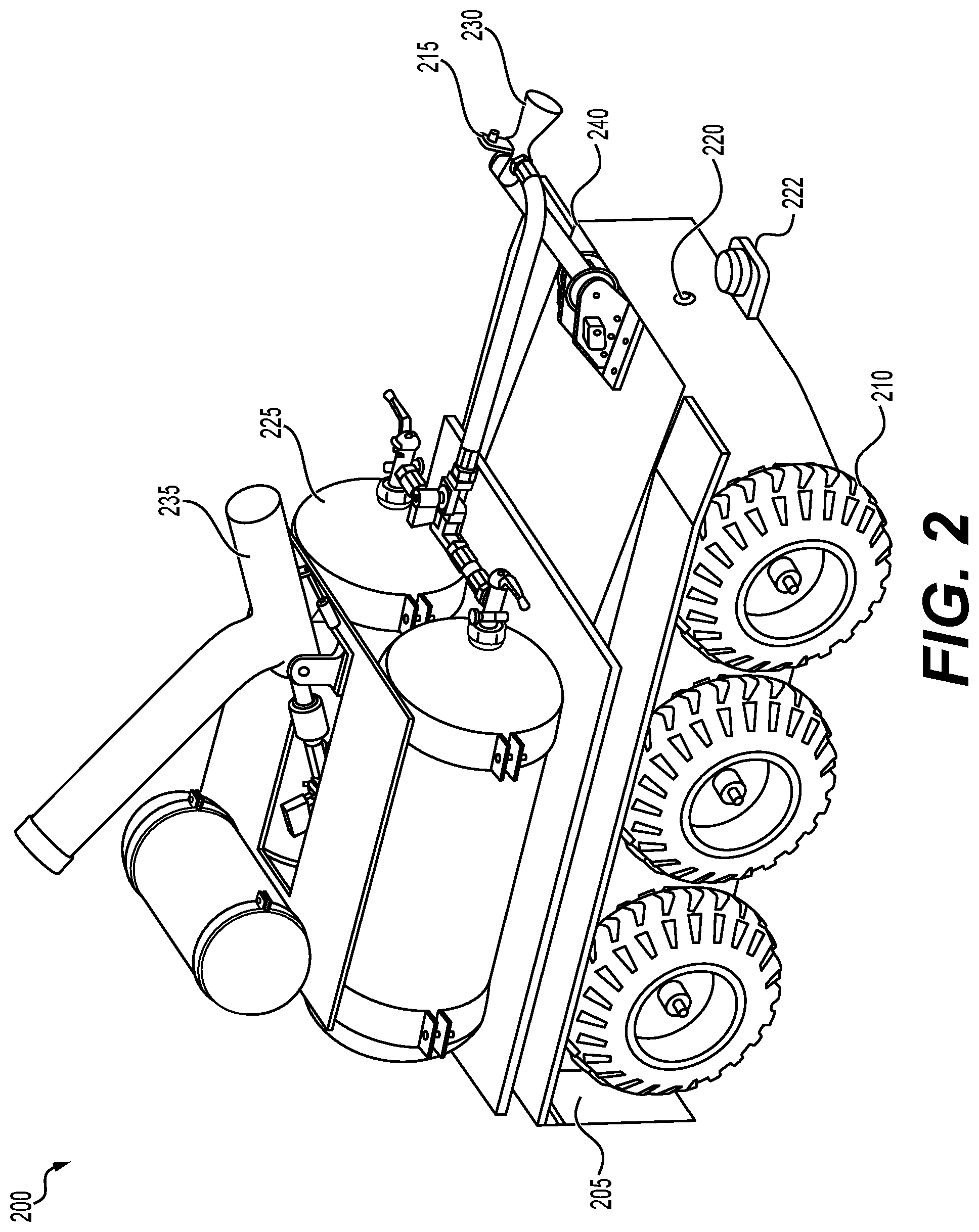 Patent US12311562 Figure 2 – Firefighter robotic system