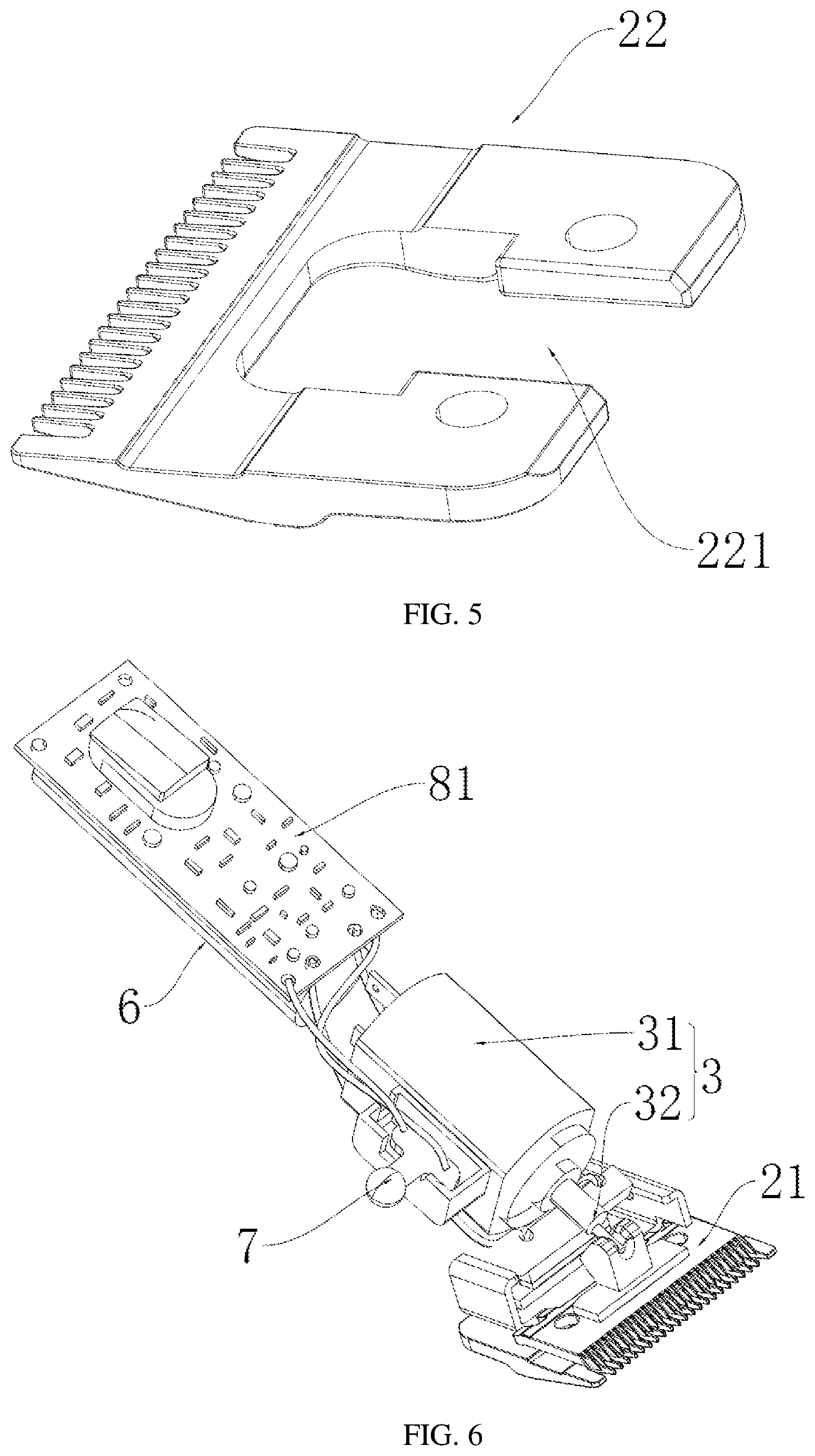 Patent US12311564 Figure 3 – Electric hair clipper with temperature changing function
