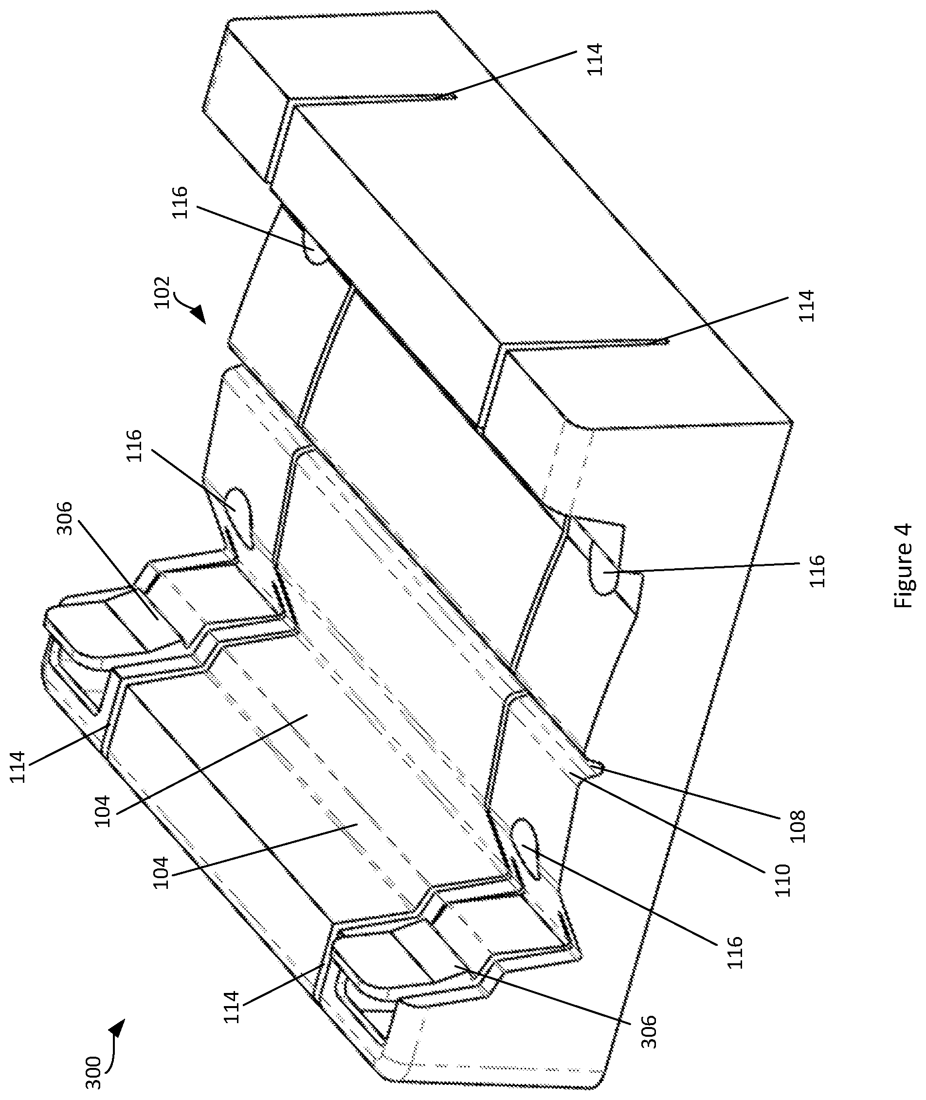 Patent US12311566 Figure 4 – Support for cutting a linear product