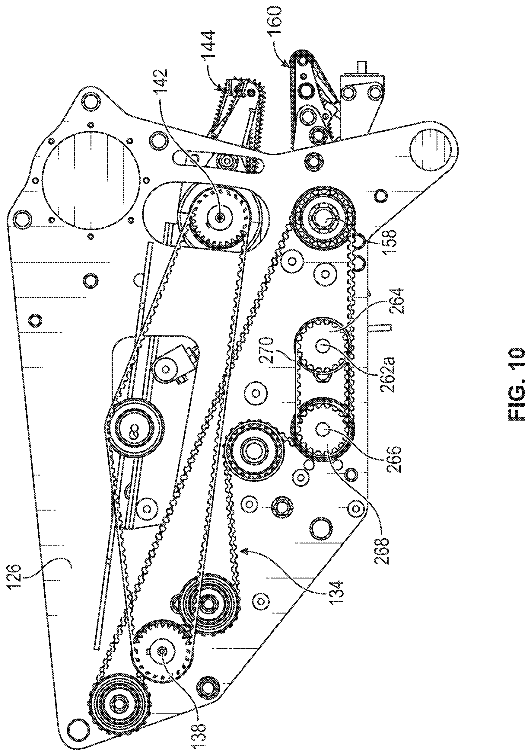 Patent US12311567 Figure 10 – Releasable side strapping assembly for a food product slicing apparatus