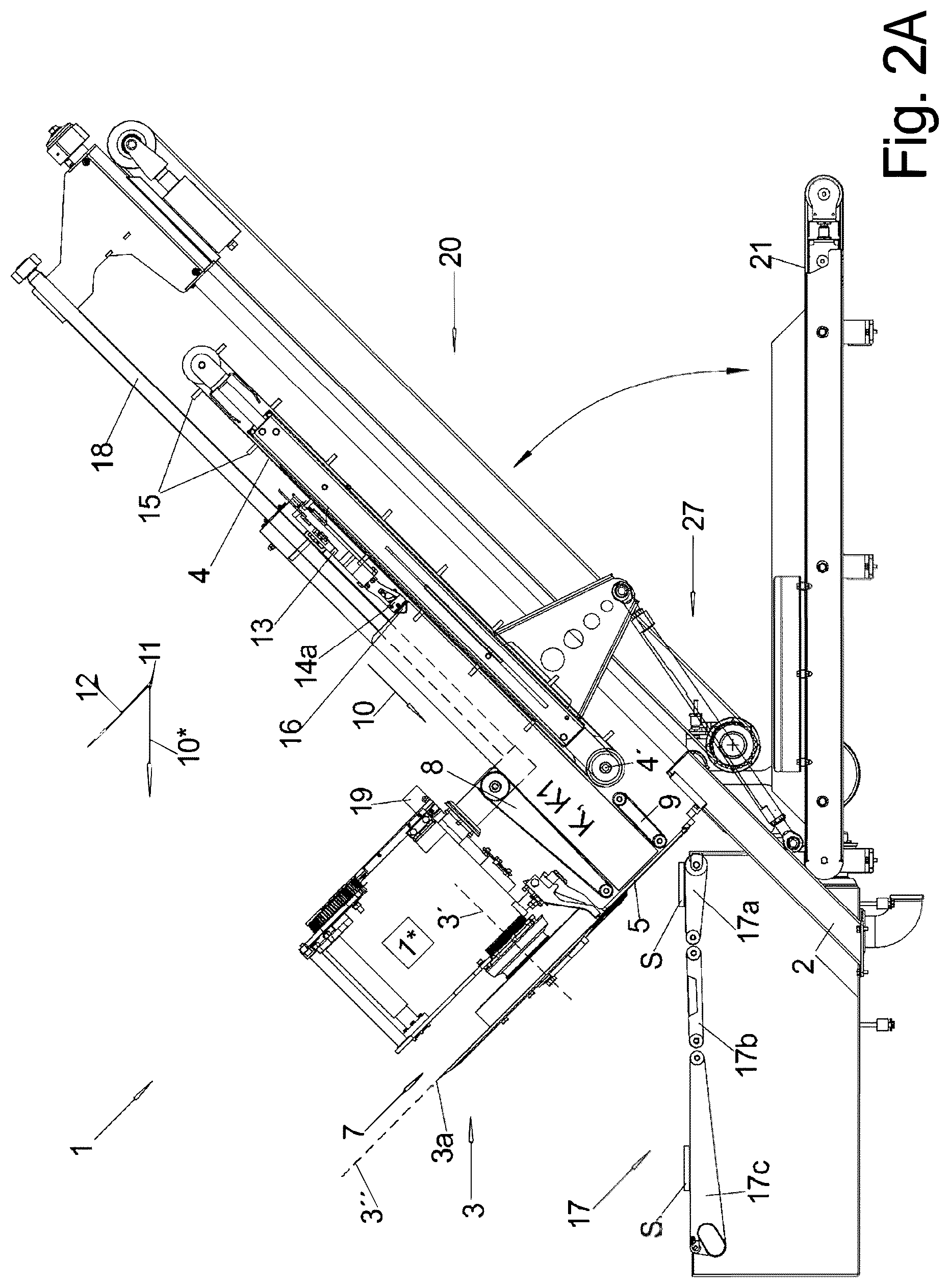 Patent US12311568 Figure 3 – Method for the parallel production of shingled portions with different number of slices and suitable slicing machine